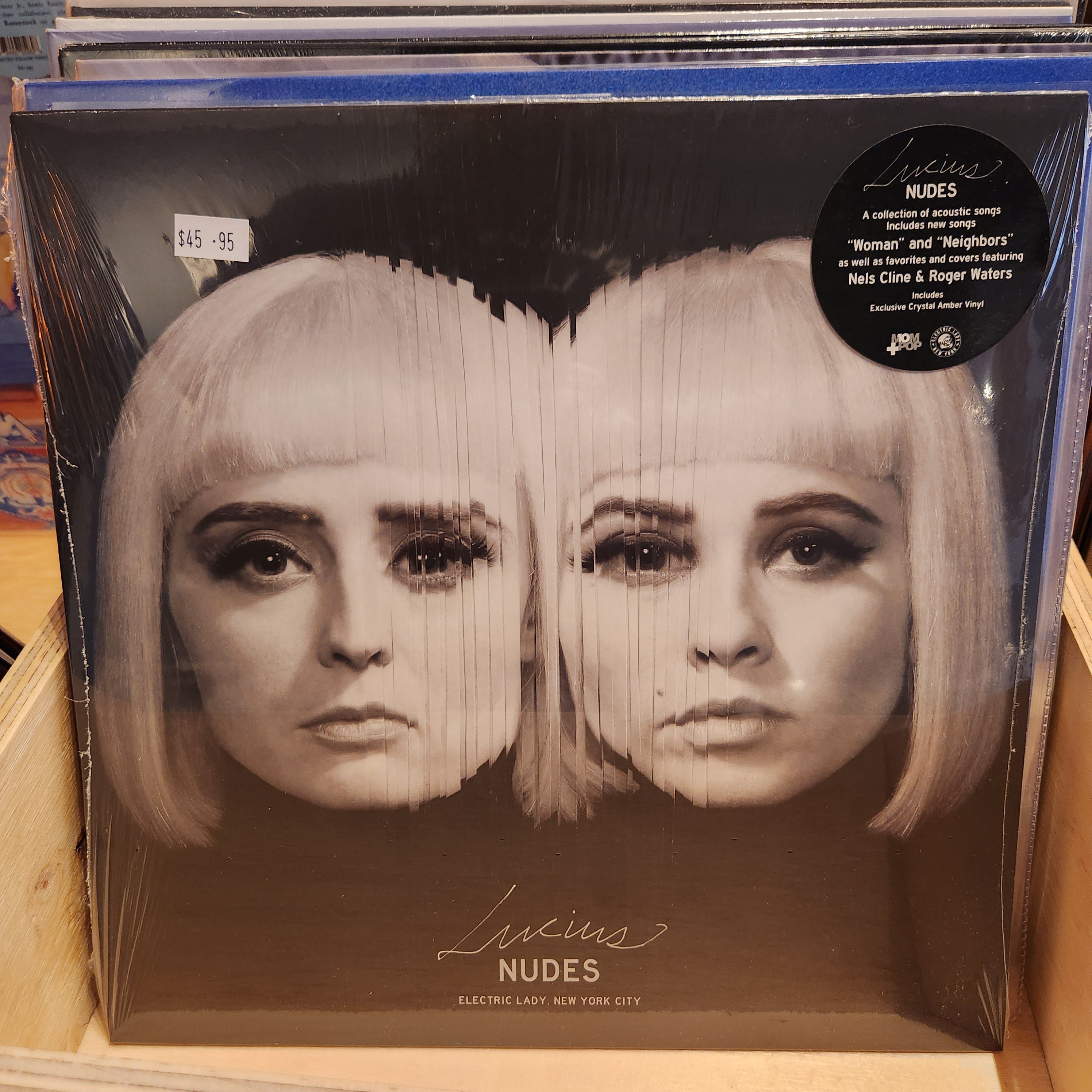 Lucius Nudes (Crystal Amber Vinyl) - Limited Edition LP for Music Collectors & Audiophiles - Perfect for Vinyl Enthusiasts & Home Listening