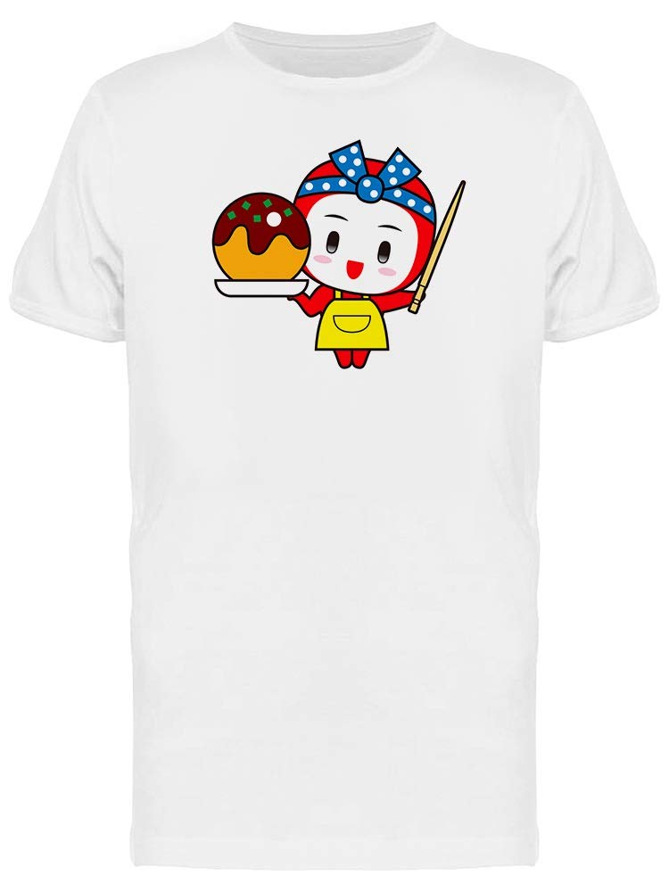 Smartprints Octopus Girl Holder T-Shirt for Men - Trendy Graphic Tee for Casual Wear & Gifts