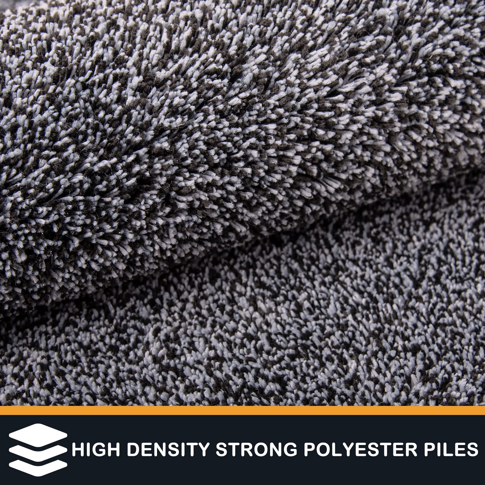 PURRUGS 4x6 Feet Non-Slip Washable Area Rug - Pet Friendly, Stain Resistant Entryway Mat for Hallway, Living Room, Bedroom & Mudroom - Bluish Grey-Black | Perfect for High Traffic Areas & Pet Owners