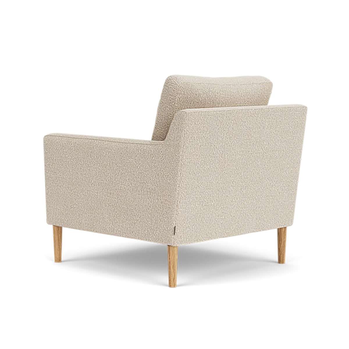 Astha Boucle Armchair - Modern Velvet Accent Chair for Living Room, Bedroom & Office - Soft Upholstered Lounge Chair with Solid Wood Legs - Stylish Home Decor for Cozy Reading Nook & Relaxation