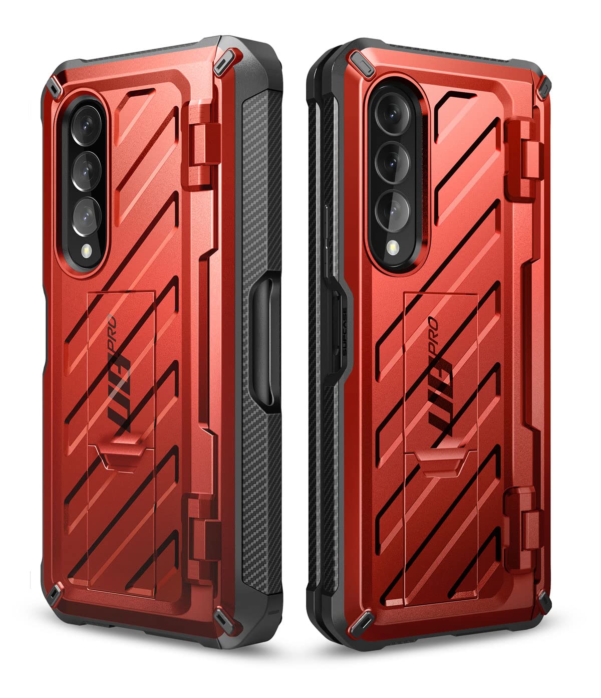 SUPCASE Unicorn Beetle Pro Case for Samsung Galaxy Z Fold 3 with S Pen Holder - Military Grade Protection, Built-in Screen Protector & Kickstand | Heavy Duty Protective Phone Cover for Work, Travel & Outdoor Activities