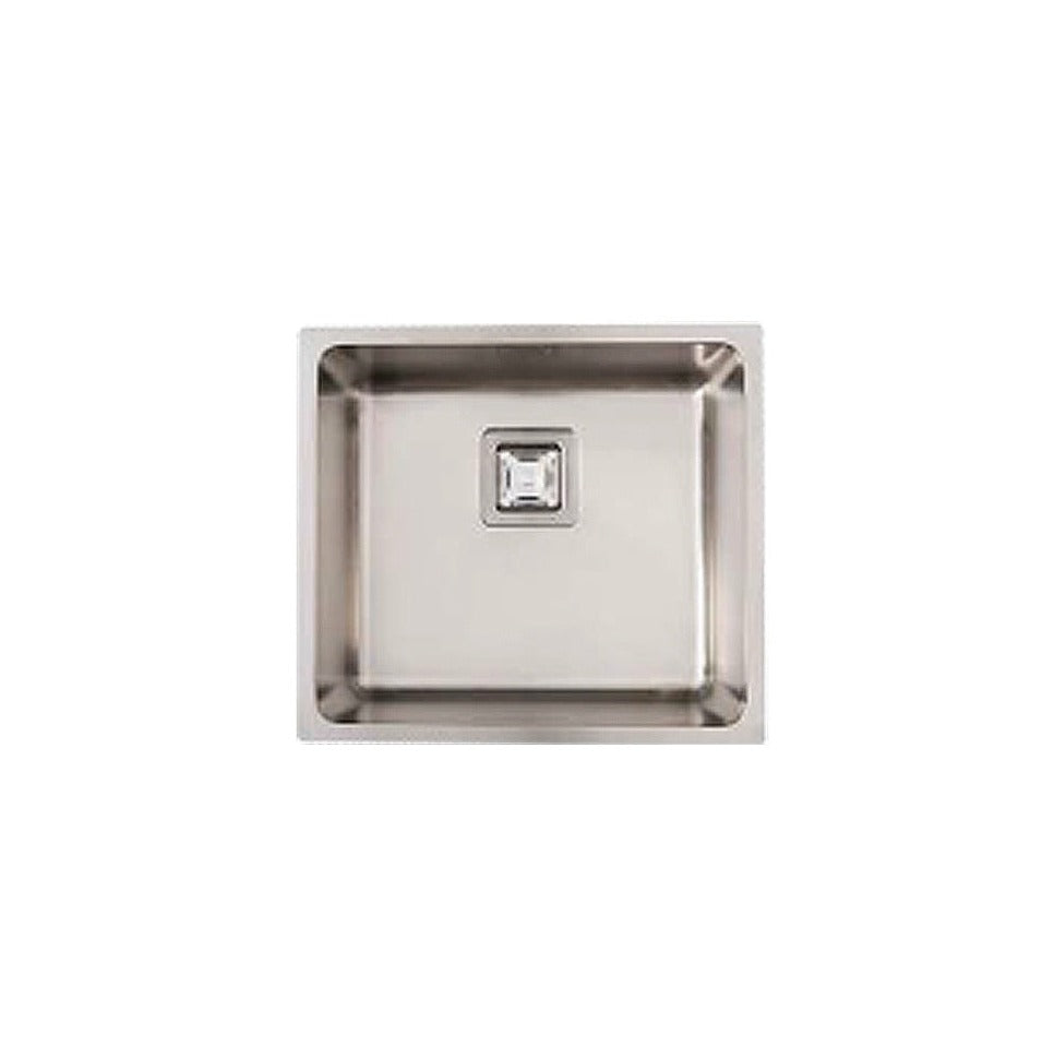 Euro Appliances MS097S 16 Gauge Single Bowl Stainless Steel Undermount Kitchen Sink - Durable, Rust-Resistant for Modern Homes & Restaurant Use