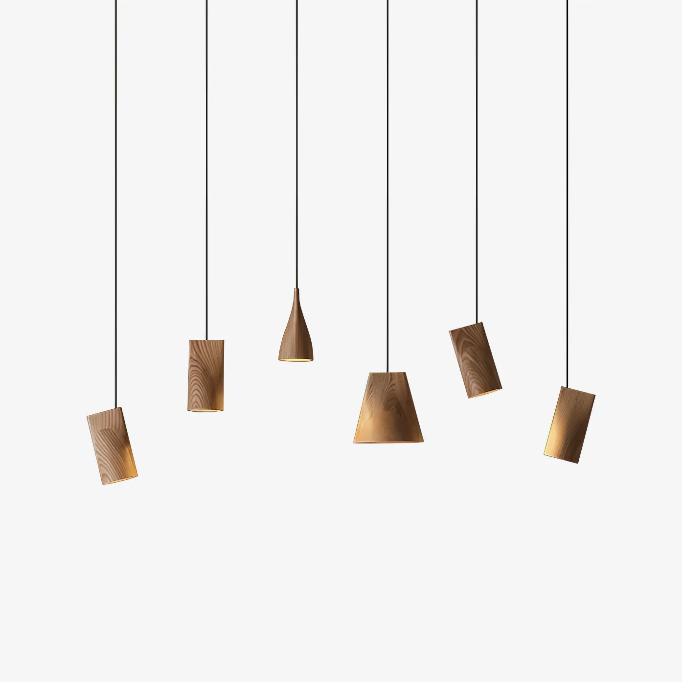 Bellwood Pendant Lamp - Modern Hanging Light Fixture for Kitchen Island, Dining Room & Bedroom - Adjustable Height & Warm White LED Lighting