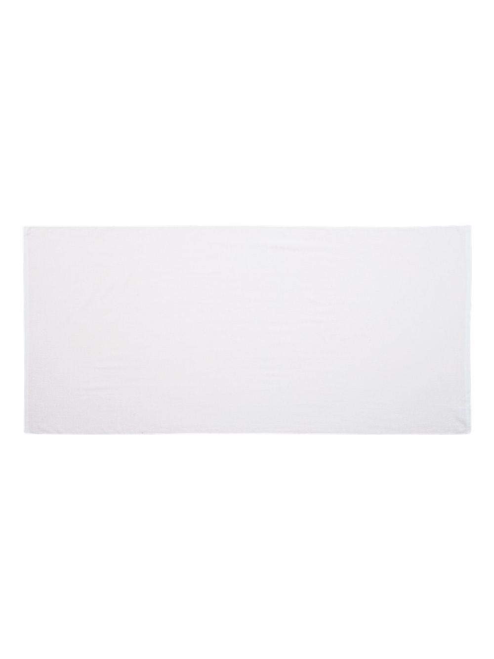 Carmel Towel Company C2858 Premium All-Terry Beach Towel - Soft, Absorbent & Quick-Drying - Perfect for Pool, Beach, Vacation & Outdoor Activities (White, Oversized)