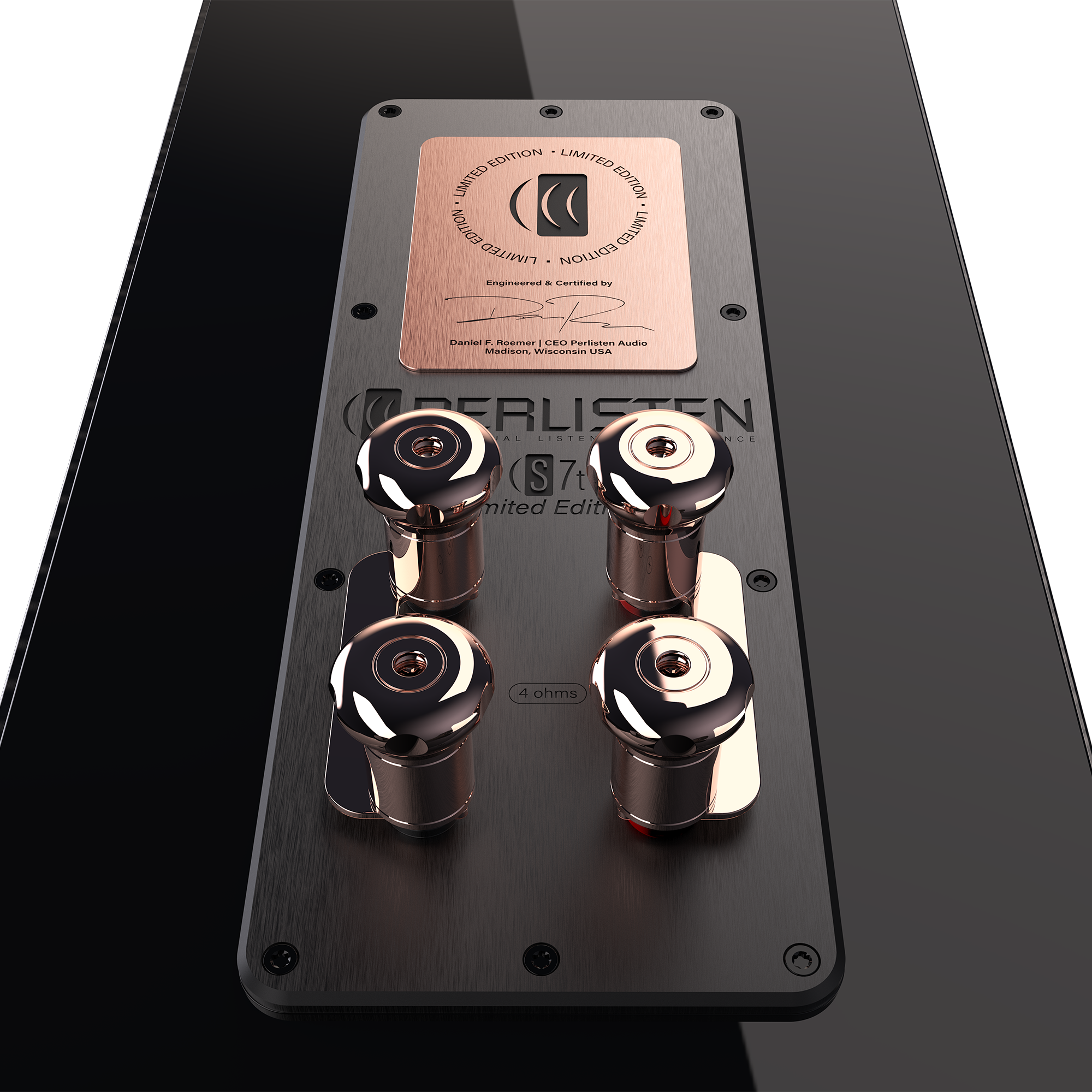 PERLISTEN Audio S7T Limited Edition Carbon Fiber Tower Speakers - High-End Home Theater & Audiophile Sound System for Movies, Music & Gaming
