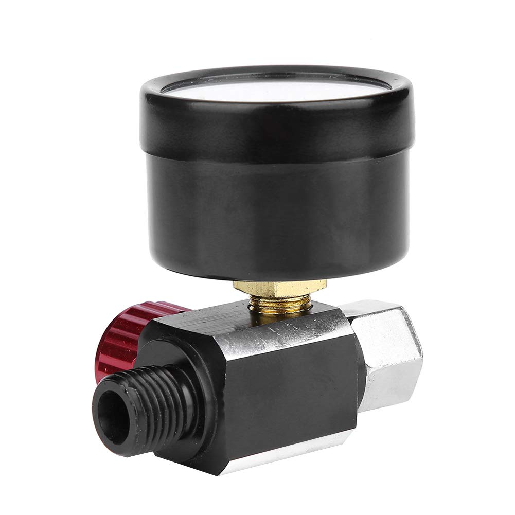 Rankomu BSP Air Regulator with Pressure Gauge - Diaphragm Control for Auto Spray Guns | Automotive Paint Tools | Perfect for Body Shops & DIY Car Painting Projects