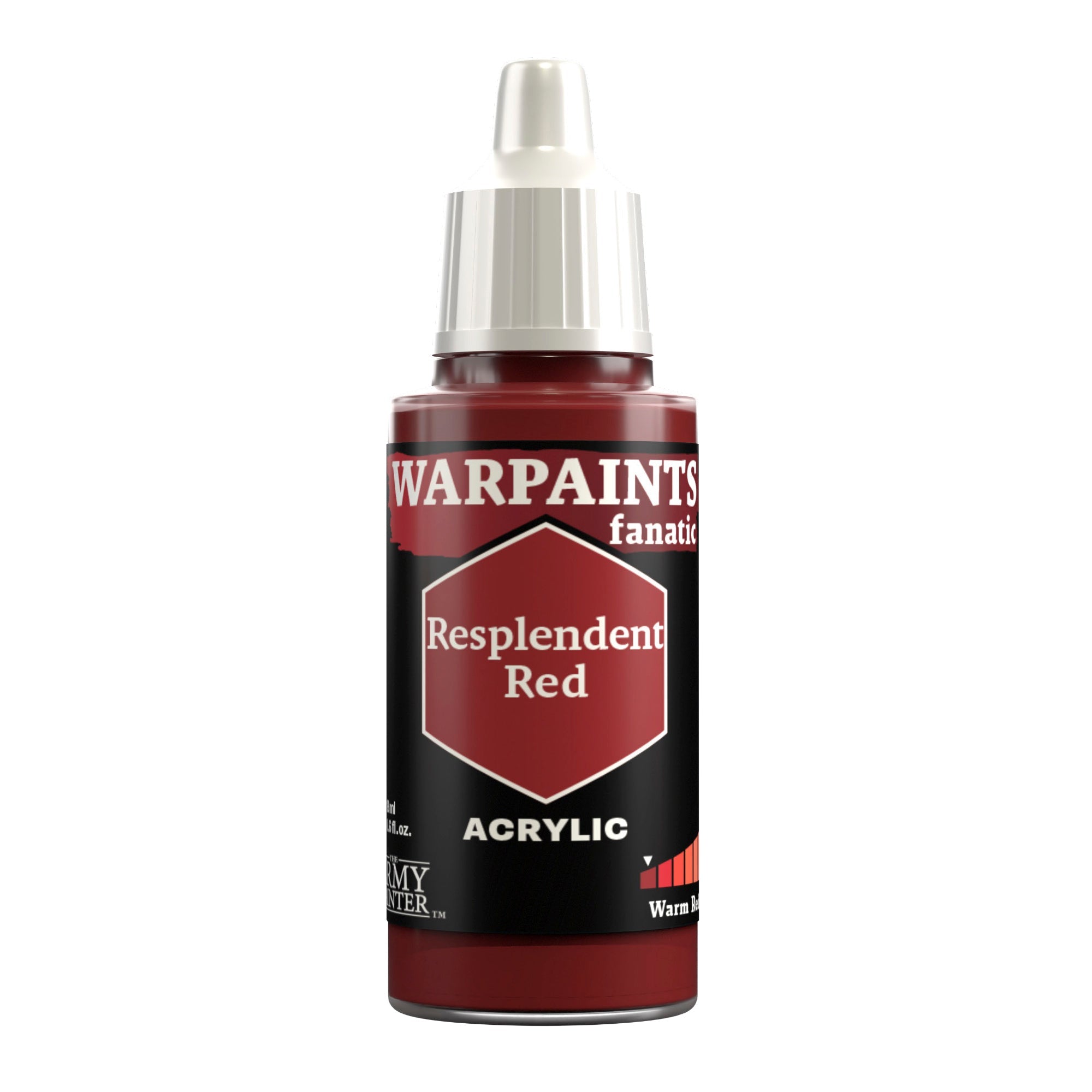 Warpaints Fanatic: Resplendent Red - Premium Face Paint for Cosplay, Halloween & Theater Makeup - Vibrant Long-Lasting Color for Costume Parties & Special Events
