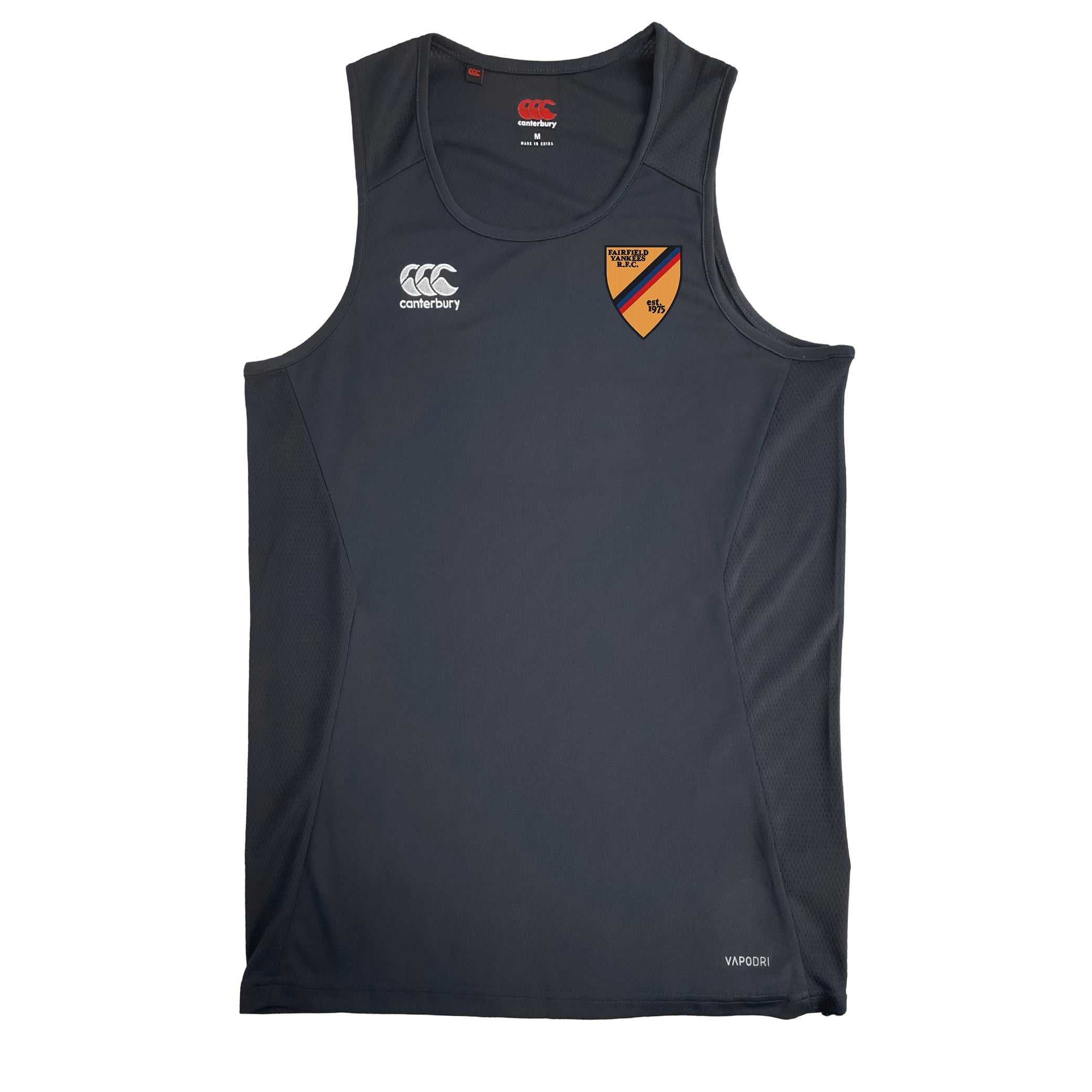 Fairfield Yankees RFC CCC Club Dry Singlet - Breathable Moisture-Wicking Sports Jersey for Rugby & Training - Perfect for Club Matches, Gym Workouts & Outdoor Activities
