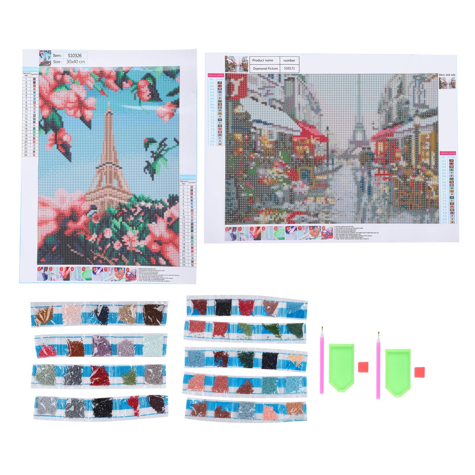 Diamond Embroidery Kit for Home Decor & Gifts - Kids & Adults DIY Craft