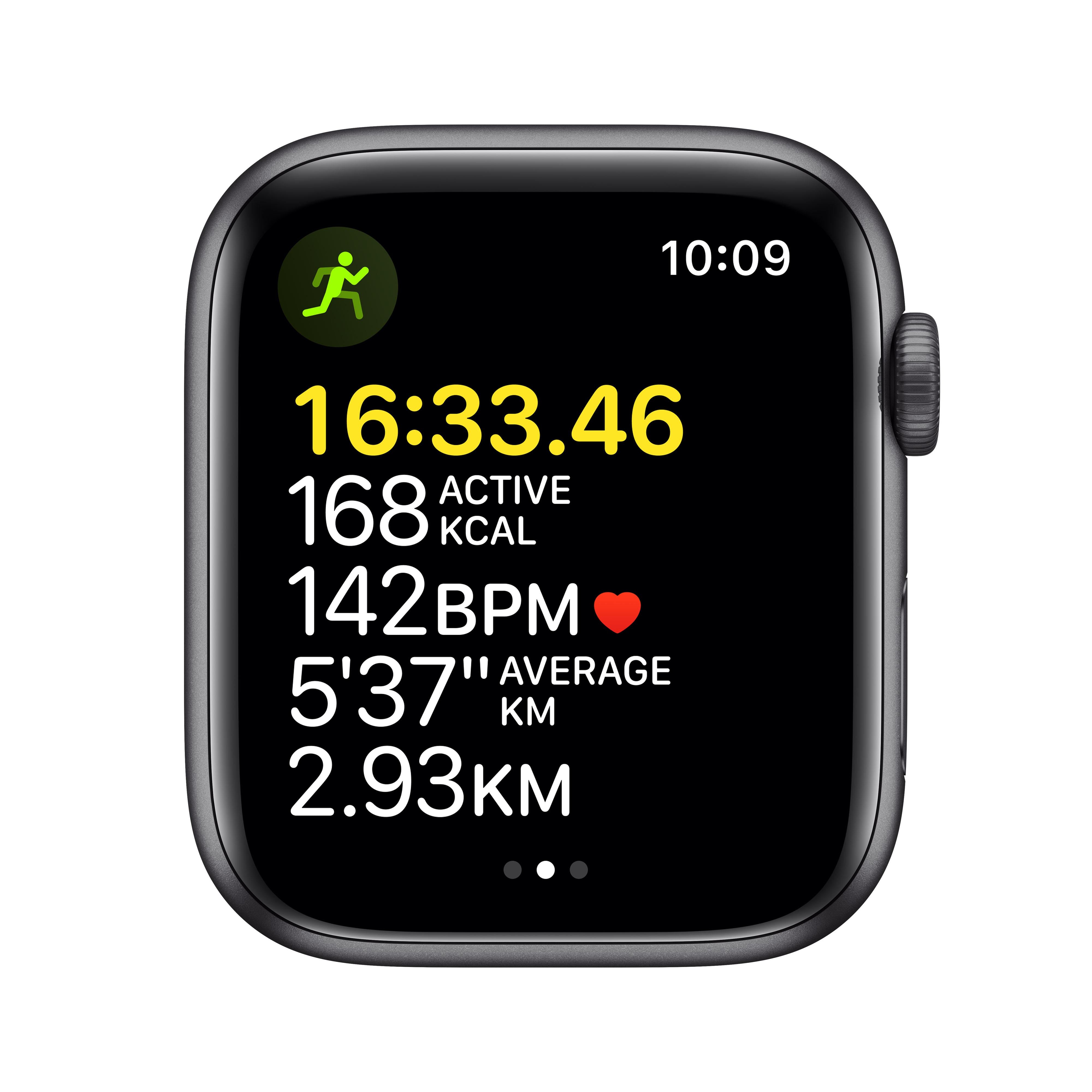 Apple Watch SE (44mm, GPS) - Space Gray Aluminum Case with Midnight Sport Band - Perfect for Fitness Tracking & Daily Wear
