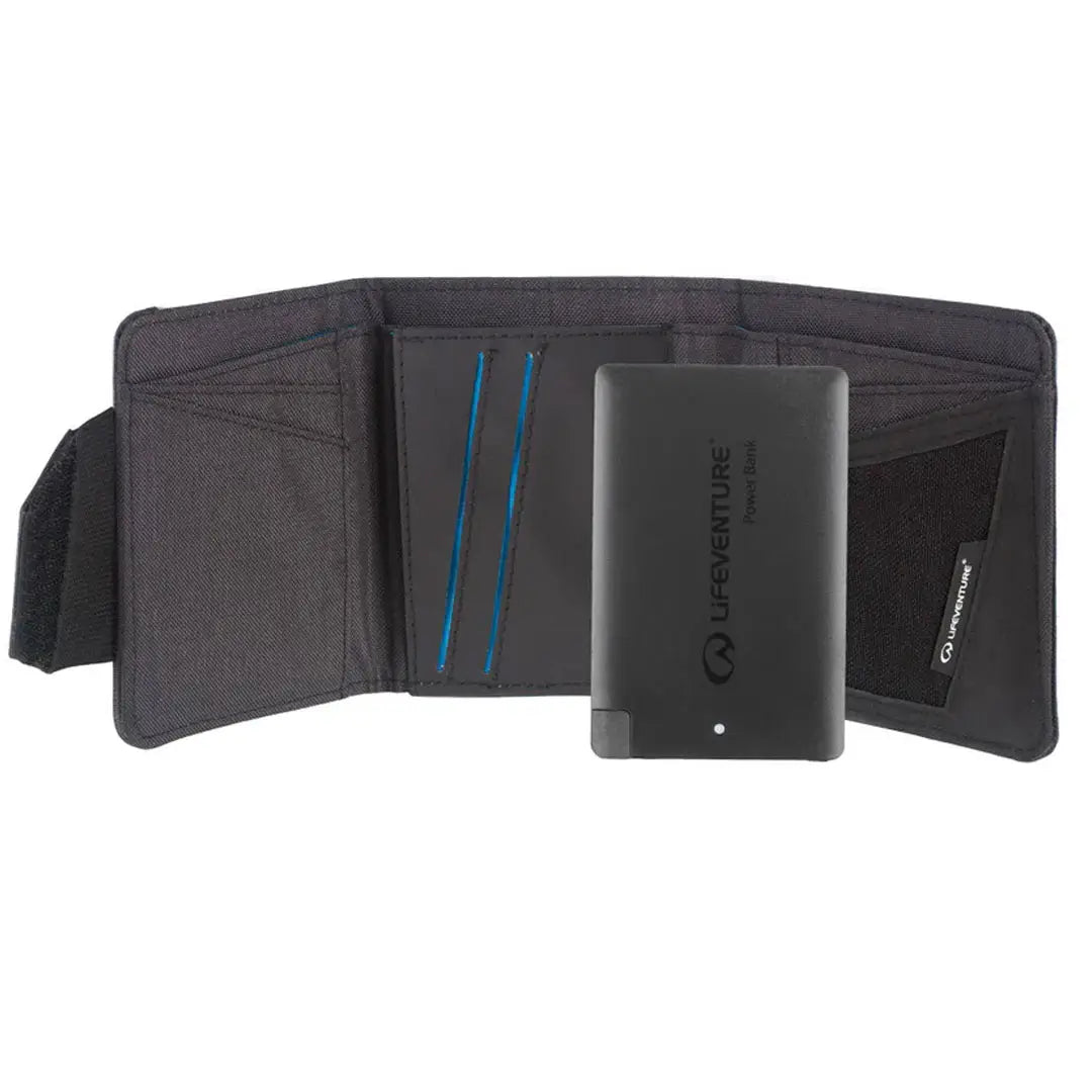 Lifeventure RFID Blocking Charging Wallet - Slim Secure Wallet with Wireless Charging for Travel, Work & Everyday Use
