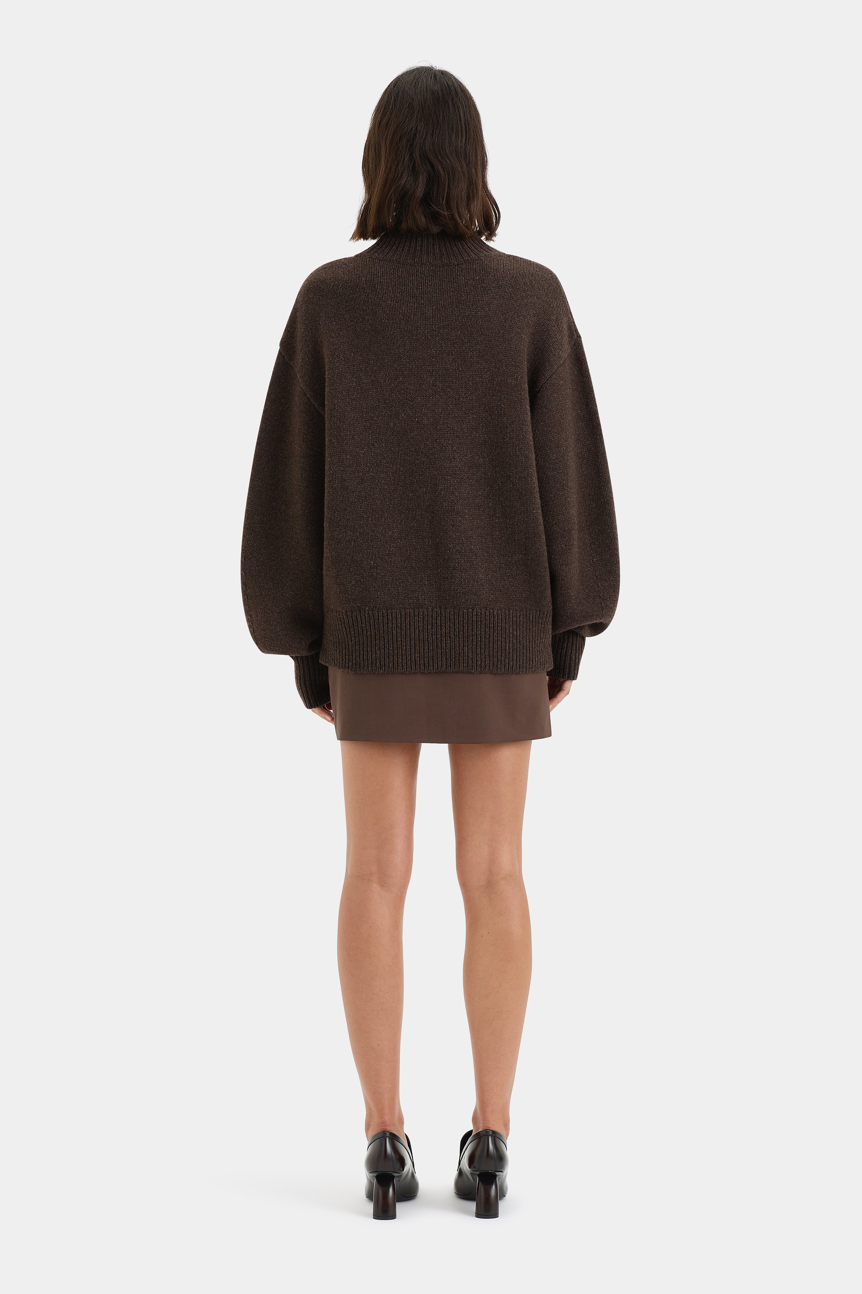 Teatro Oversized Sweater Women's Cozy Knit Pullover - Perfect for Casual Outfits, Fall Layering & Coffee Dates