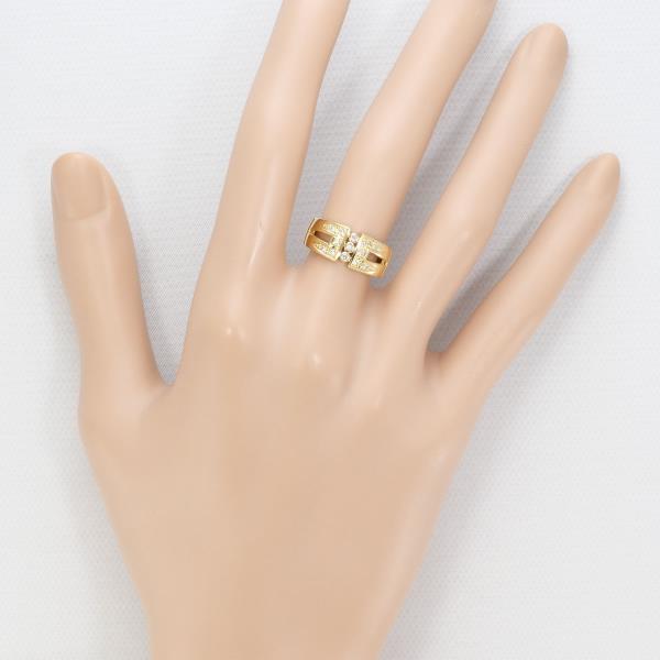 18K Yellow Gold Diamond Ring for Women - Elegant Solitaire Engagement & Wedding Band - Perfect for Proposals, Anniversaries, and Special Occasions