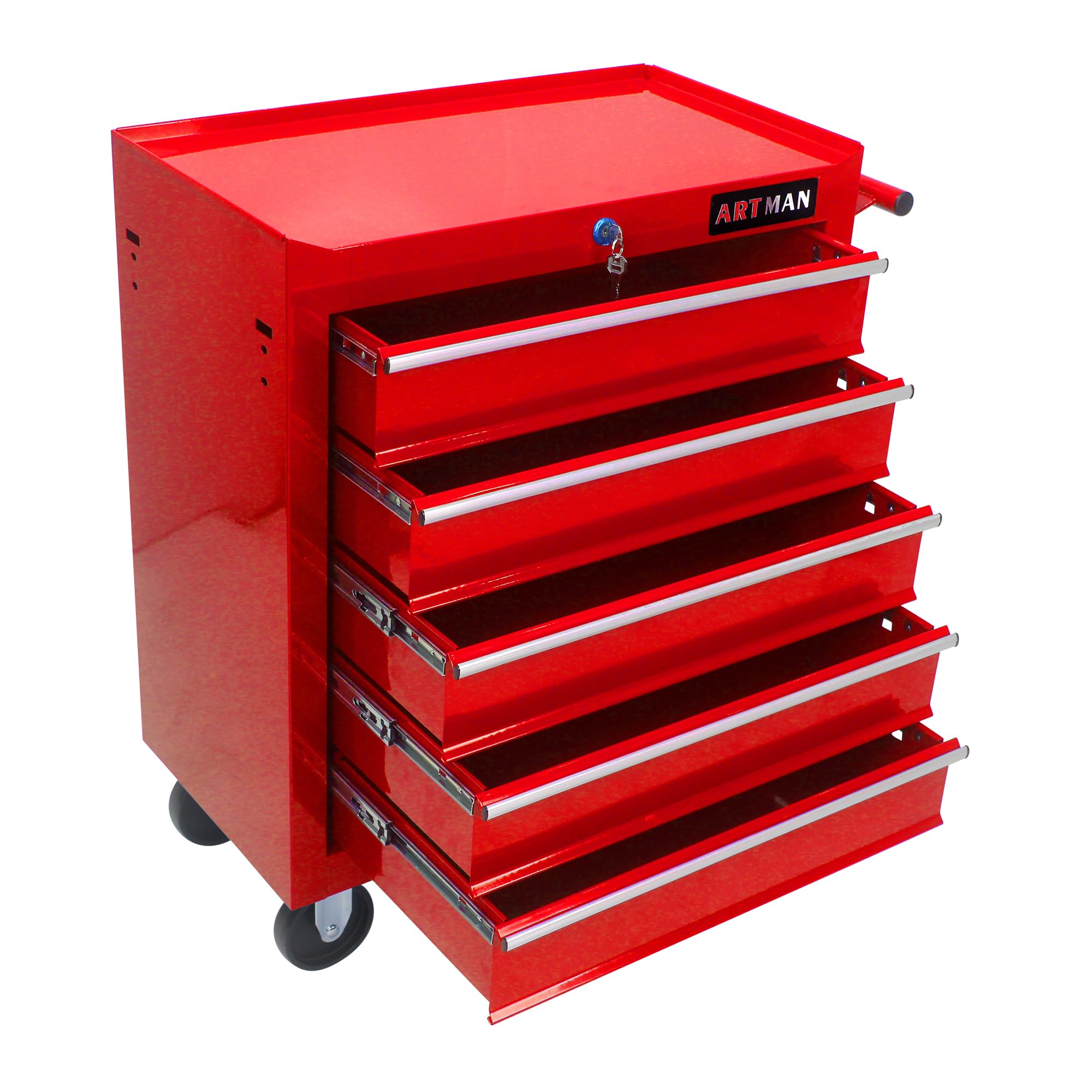 5-Drawer Rolling Tool Cart - Mobile Tool Storage for Garage & Workshop