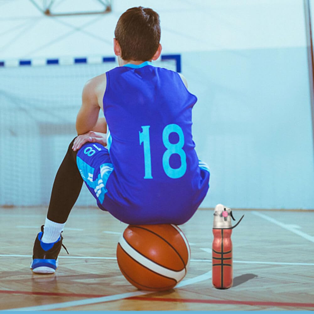 Kids' Insulated Sports Water Bottle 20oz - Leakproof, Spray & Sip for Gym, Cycling, School