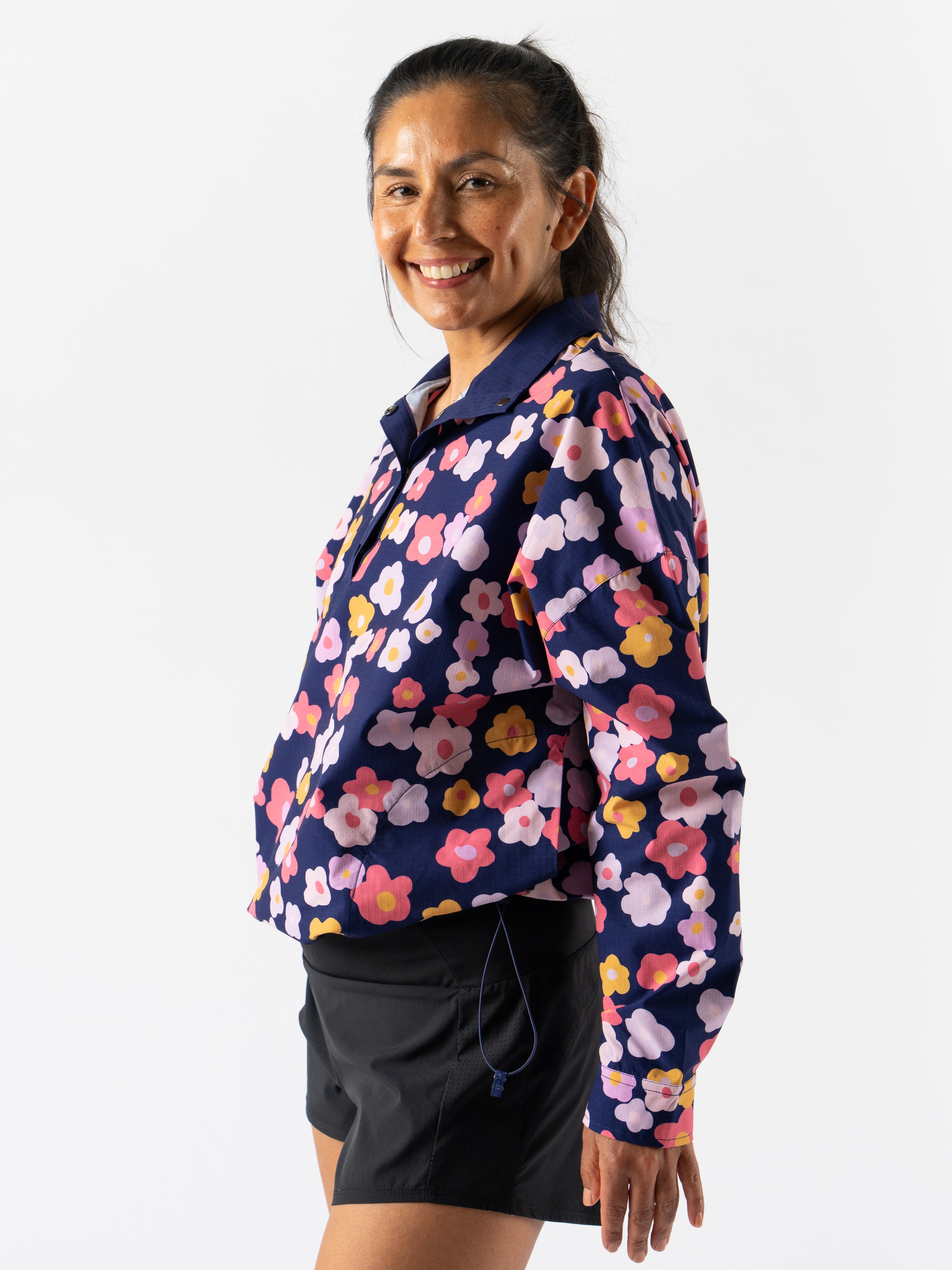 High Country Long Sleeve Pullover for Women - Lightweight Running Jacket for Mother Runners | Perfect for Outdoor Jogging, Hiking & Cool Weather Workouts