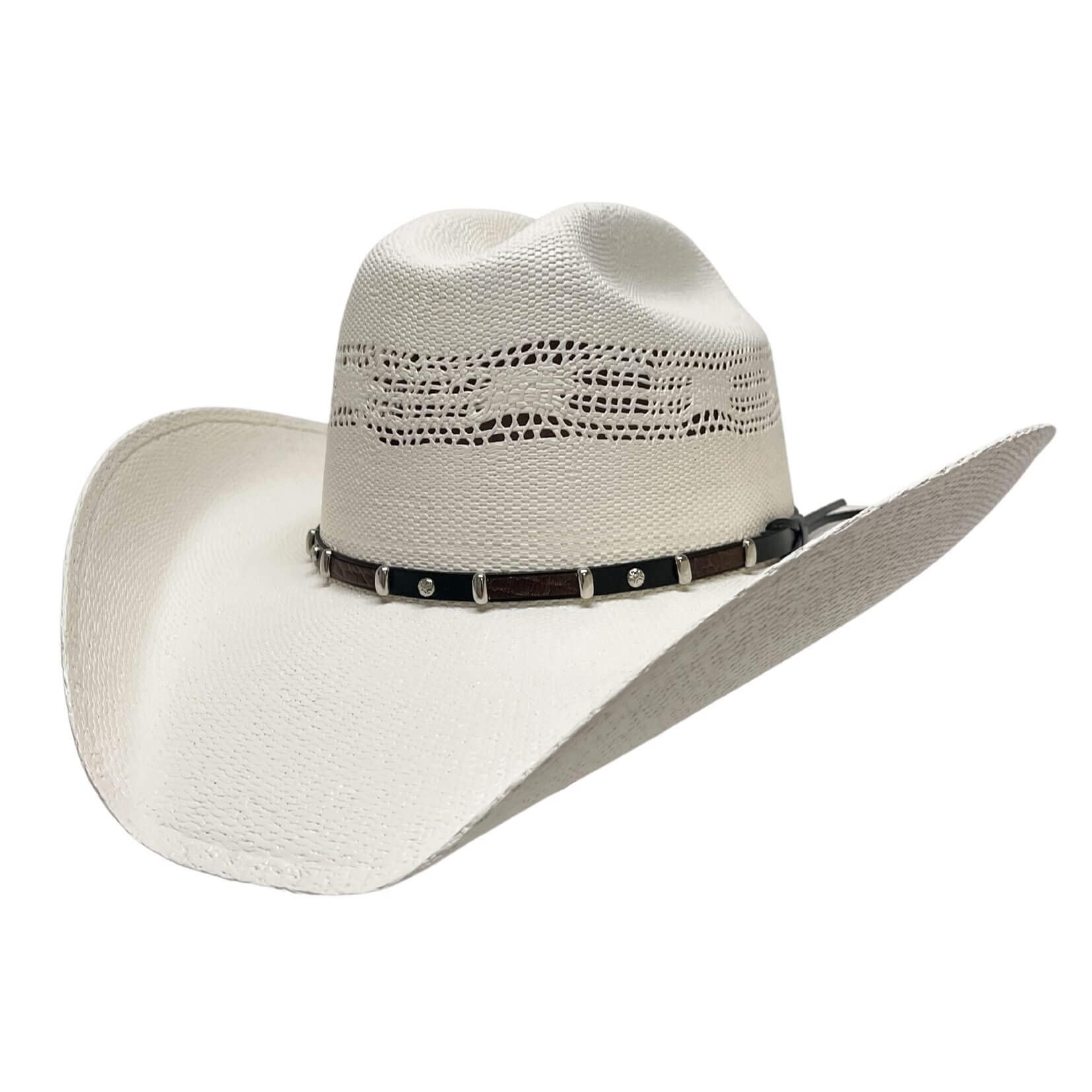 American Hat Makers Straw Sun Hat for Men - UV Protection Wide Brim Summer Hat - Perfect for Beach, Fishing, Gardening & Outdoor Activities