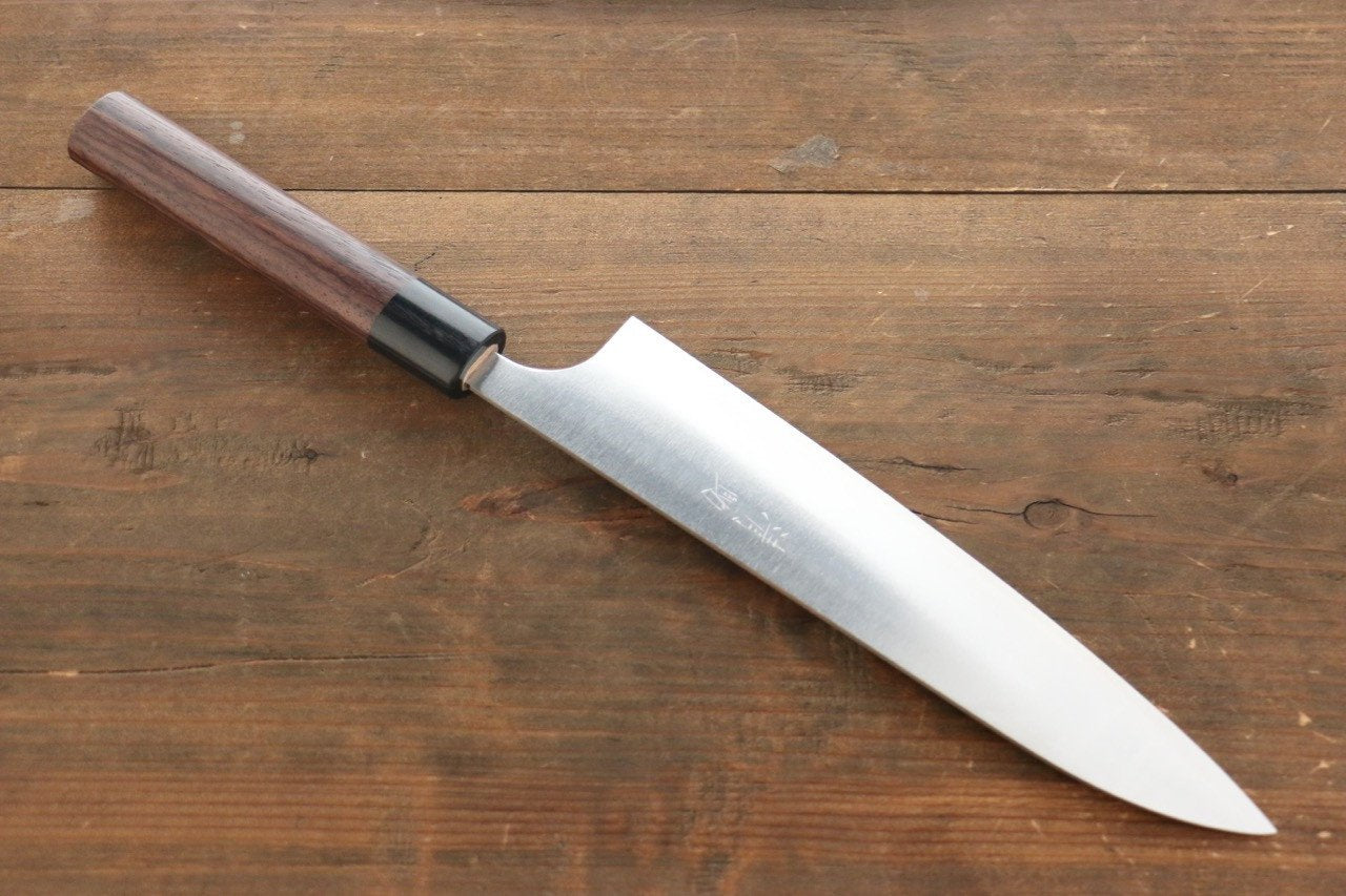 Premium SG2 Gyuto Japanese Chef Knife 210mm with Exquisite Shitan Handle - Perfect for Sushi, Sashimi & Precision Cutting