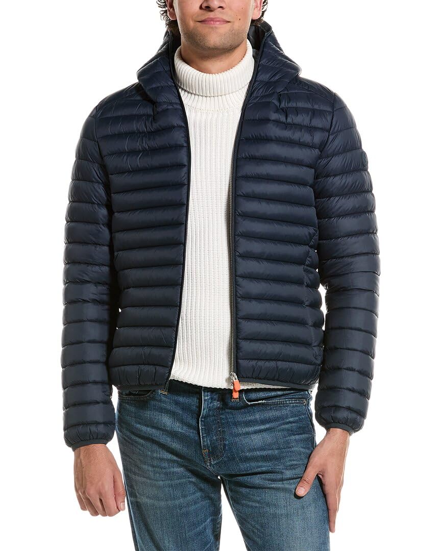 Save The Duck Donald Jacket - Lightweight Waterproof Winter Jacket for Men & Women - Eco-Friendly Down Alternative Coat for Outdoor Activities, Travel & Daily Wear