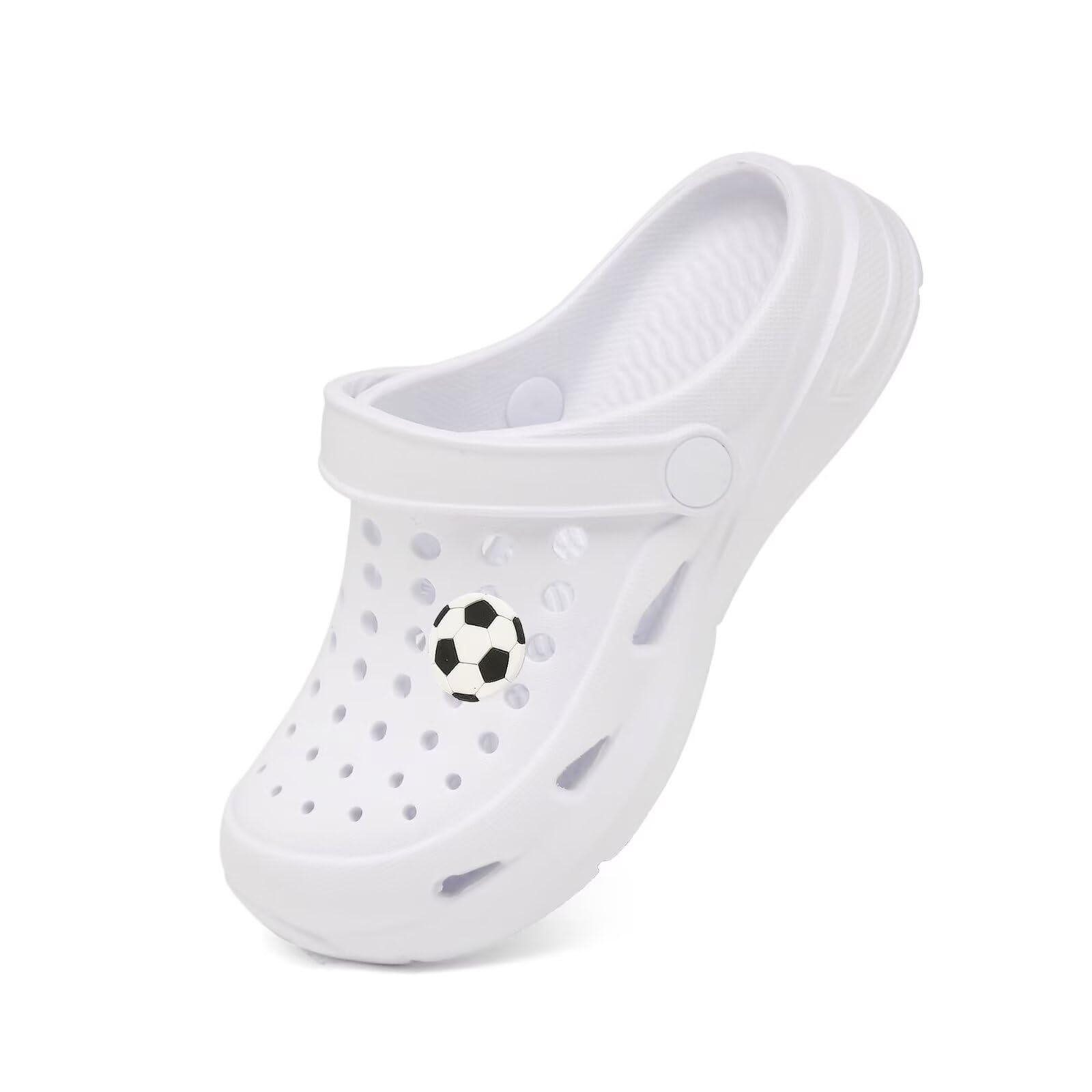 Kids Boys Girls Clogs Garden Shoes - Toddler Slip-On Sandals for Children - Waterproof Beach Pool Slippers for Shower, Outdoor Play & Summer Fun
