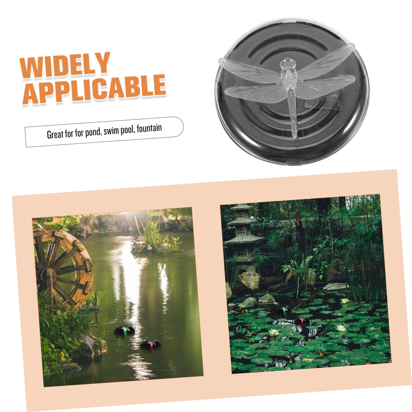 OSALADI 2-Pack Solar Dragonfly Lights - Waterproof Outdoor Solar Lanterns for Pool, Garden, Patio & Yard Decor | Decorative Solar-Powered Landscape Lighting for Pathways, Walkways & Backyard Ambience