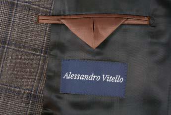 ALESSANDRO VITELLO Men's Slim Fit Double Breasted Suit - Premium Business Formal Attire for Weddings, Interviews & Office Wear (Style 565-7)
