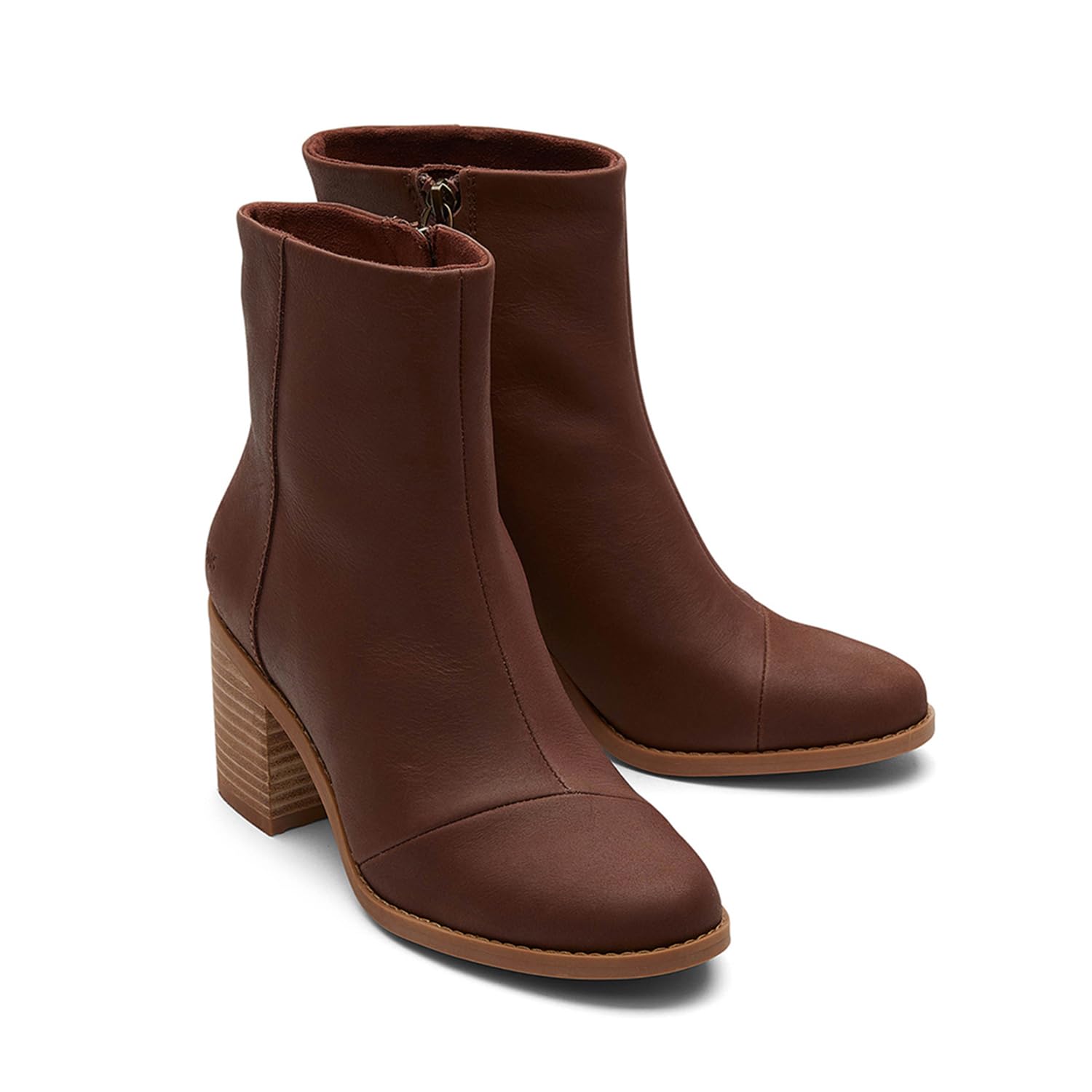 TOMS Women's Casual Mid Calf Boots - Comfortable Slip-On Ankle Booties for Everyday Wear | Perfect for Work, Travel & Fall Fashion