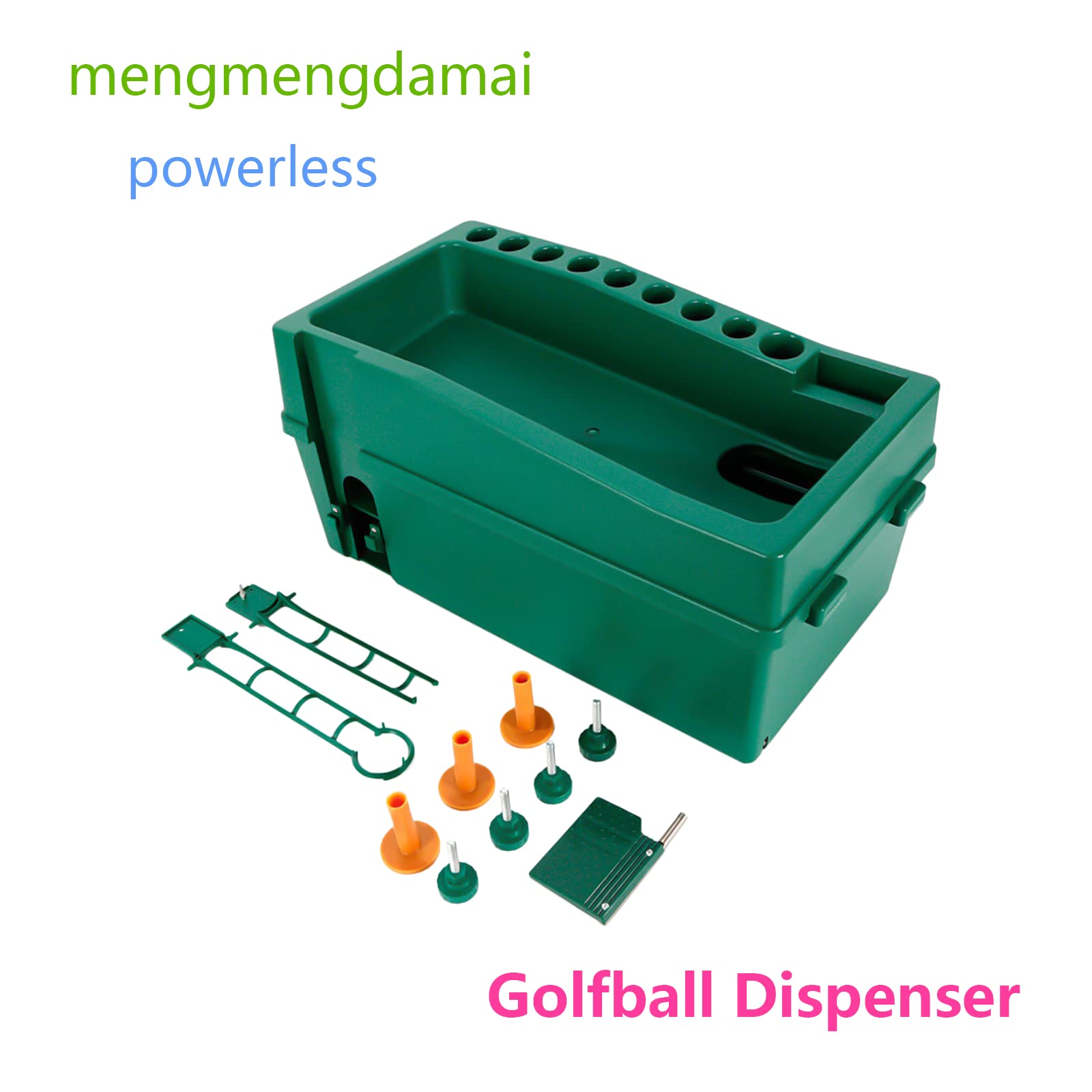 LOYALHEARTDY Automatic Golf Ball Dispenser - Battery-Free Golf Ball Machine with Adjustable Stand | Perfect for Driving Range Practice & Backyard Golf Training