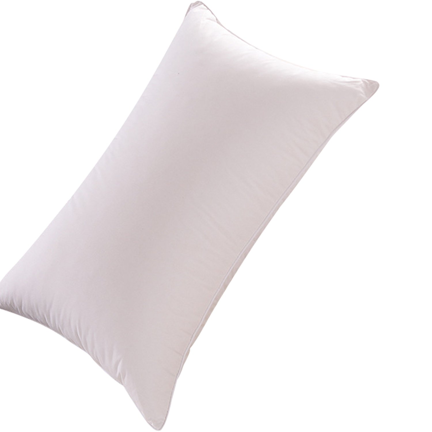 Premium Cotton Bed Pillows - Soft & Supportive White Pillow (48 x 74cm) for Ultimate Comfort - Perfect for Sleeping, Lounging & Home Decor