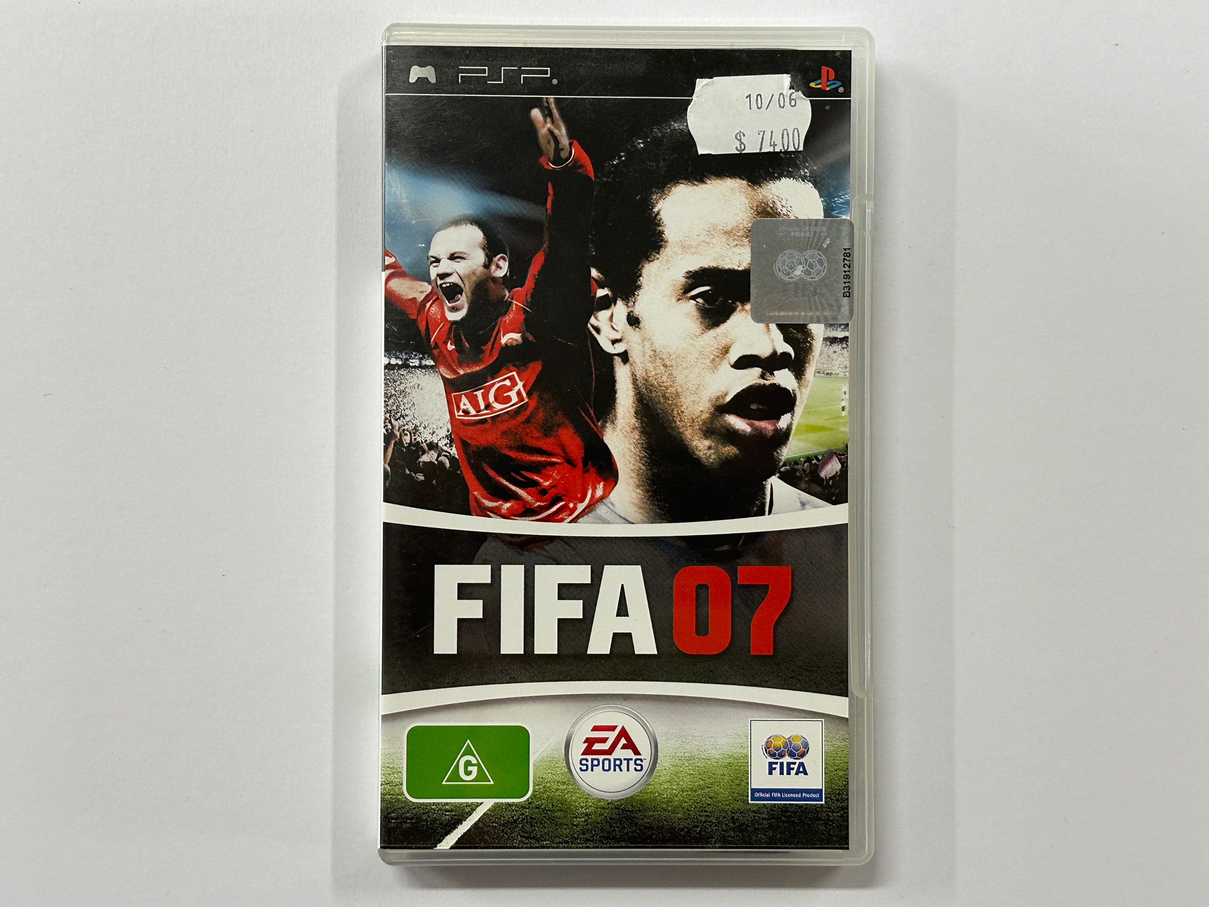 FIFA 07 Soccer Video Game - Complete Edition with Original Case - Perfect for PlayStation 2 Gaming & Soccer Fans Collection