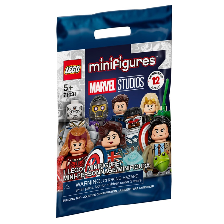 LEGO Marvel Studios Series 1 Collectible Minifigure - The Vision (2/12) | Perfect for Marvel Fans, Display Collections & Action Figure Play