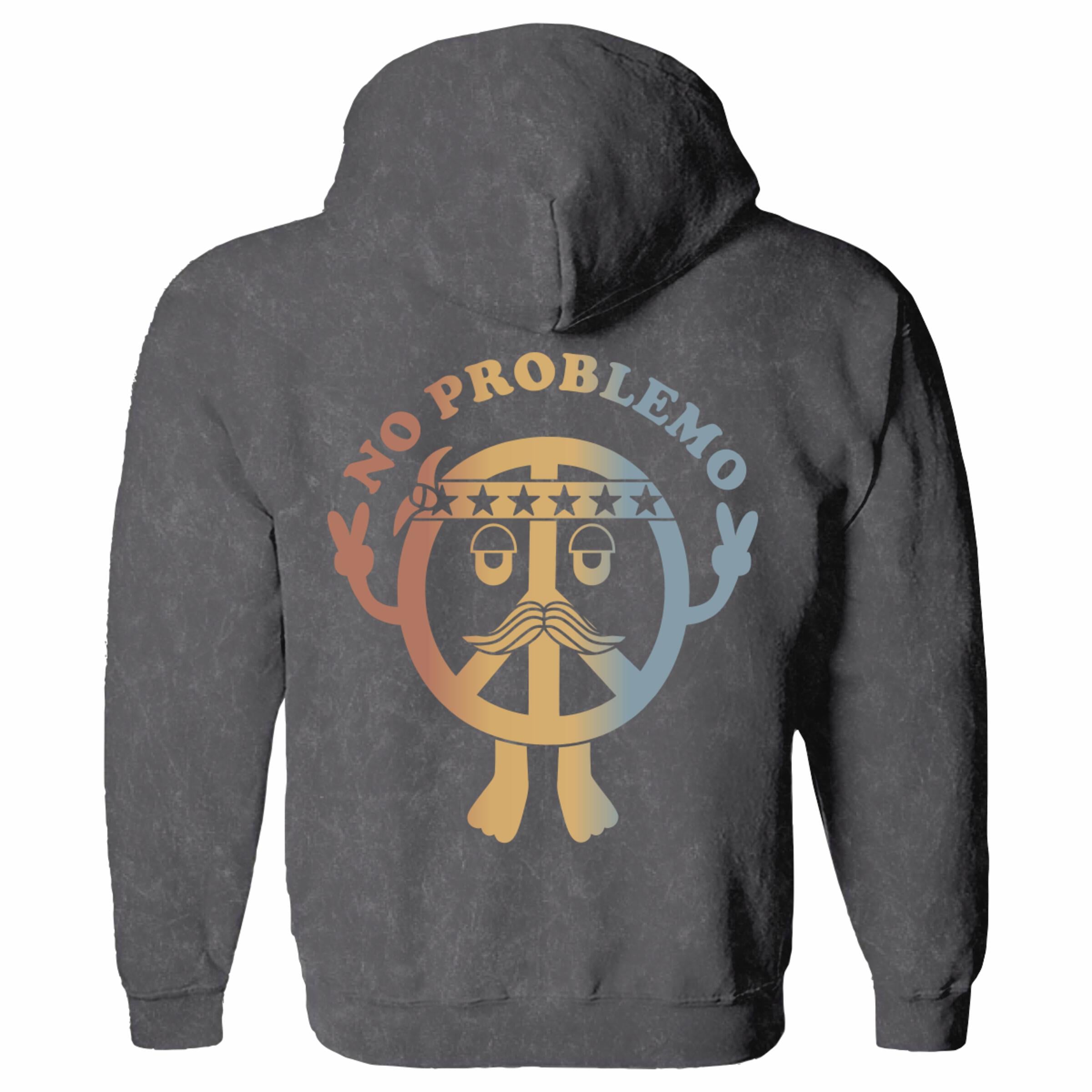 Tiny Whales No Problemo Hoodie for Kids - Soft Cotton Pullover with Cute Whale Design - Perfect for Playdates, School & Outdoor Adventures