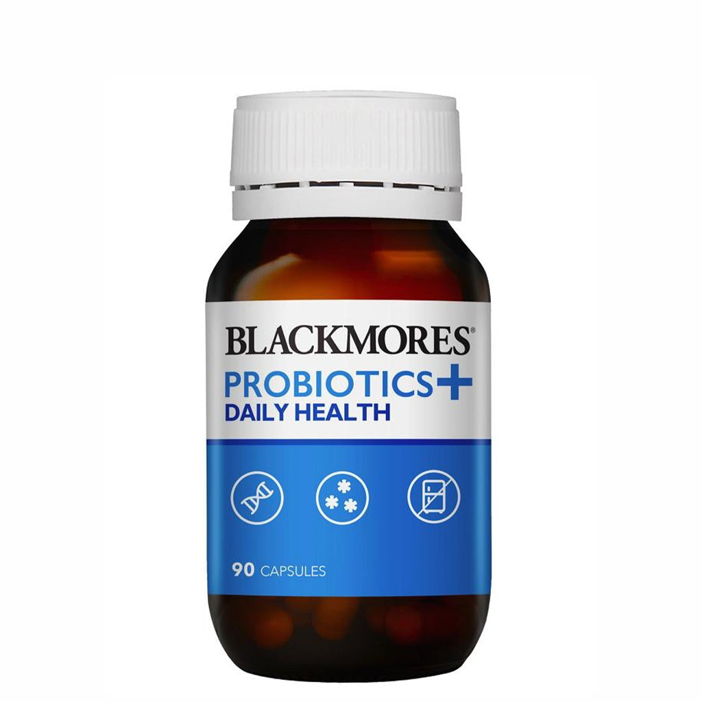 Blackmores Probiotics+ Daily Health Supplement for Digestive & Immune Support - Boosts Gut Health & Wellness for Adults & Kids