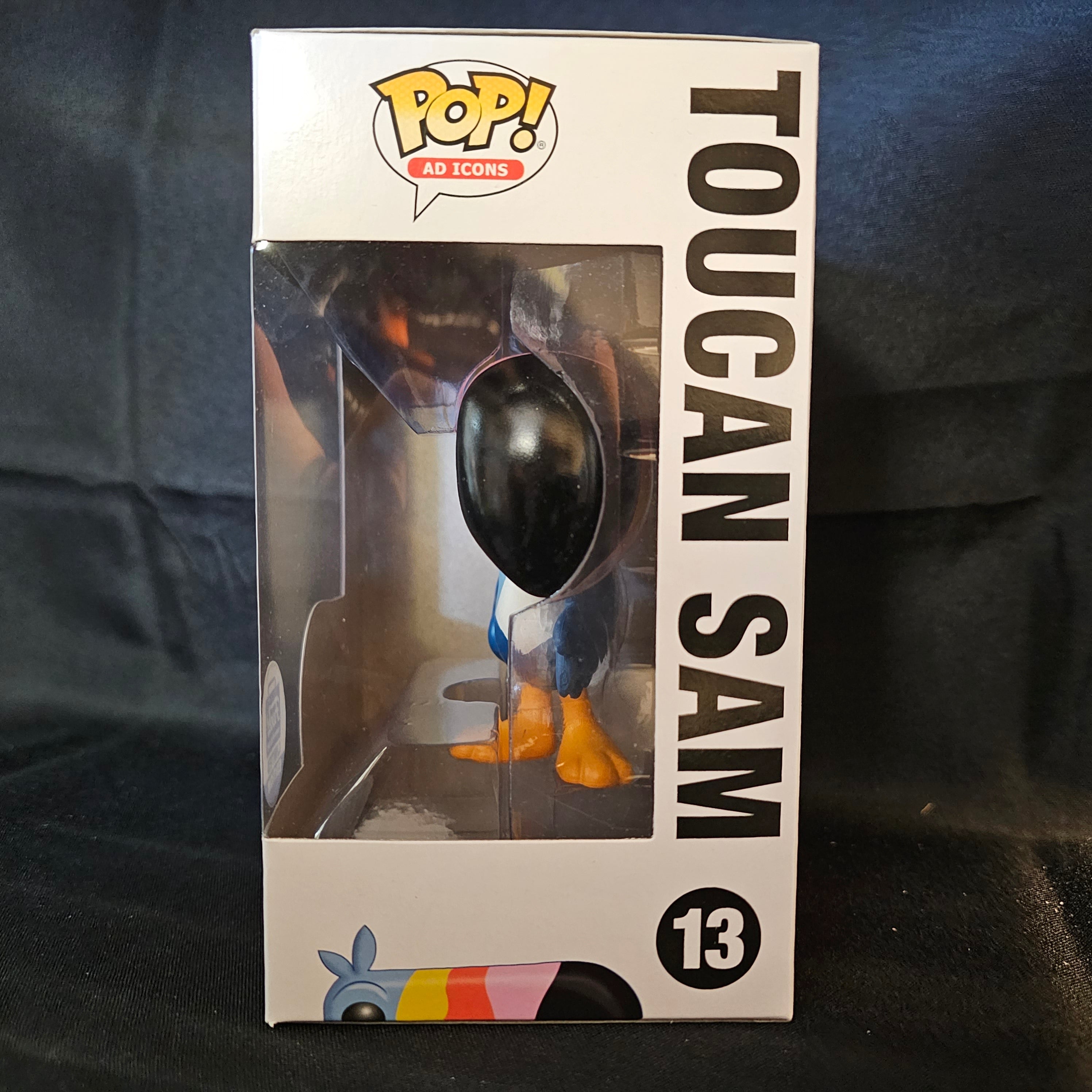 Funko Pop! Vinyl Figure: Toucan Sam from Froot Loops - Ad Icons Collection - Limited Edition Collectible for Cereal Lovers & Pop Culture Fans - Perfect for Display, Gifts, and Nostalgic Home Decor