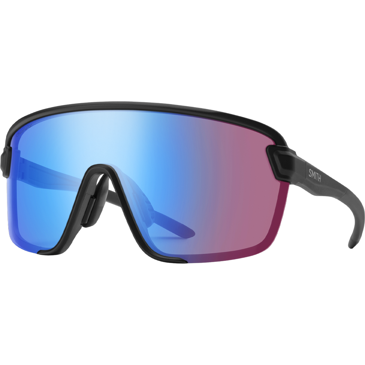Matte Black/ChromaPop Low Light Rose Blue Mirror