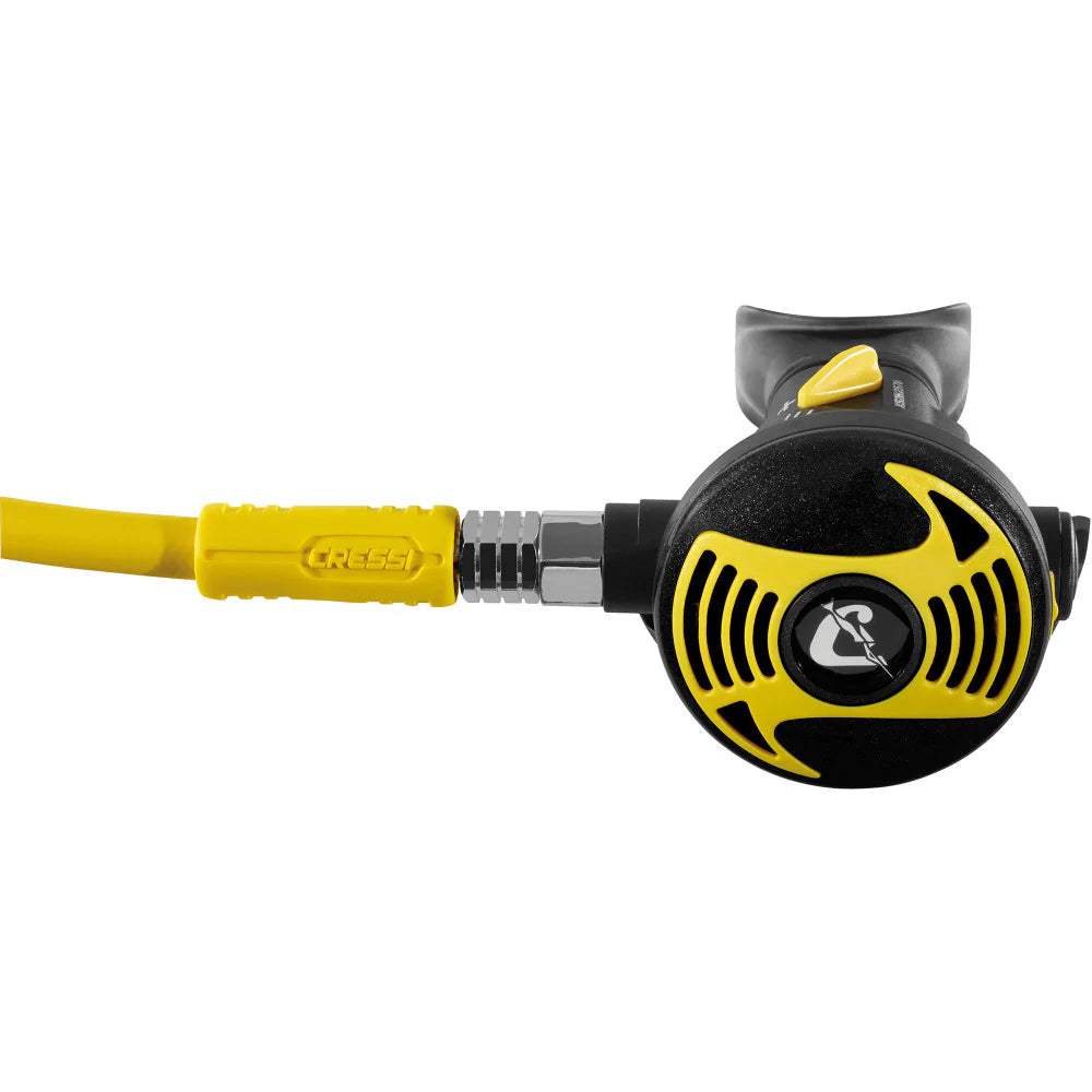 Cressi XS Octopus Snorkeling Regulator - High Performance Scuba Diving Gear for Safe Underwater Breathing - Perfect for Snorkeling, Diving, and Ocean Adventures