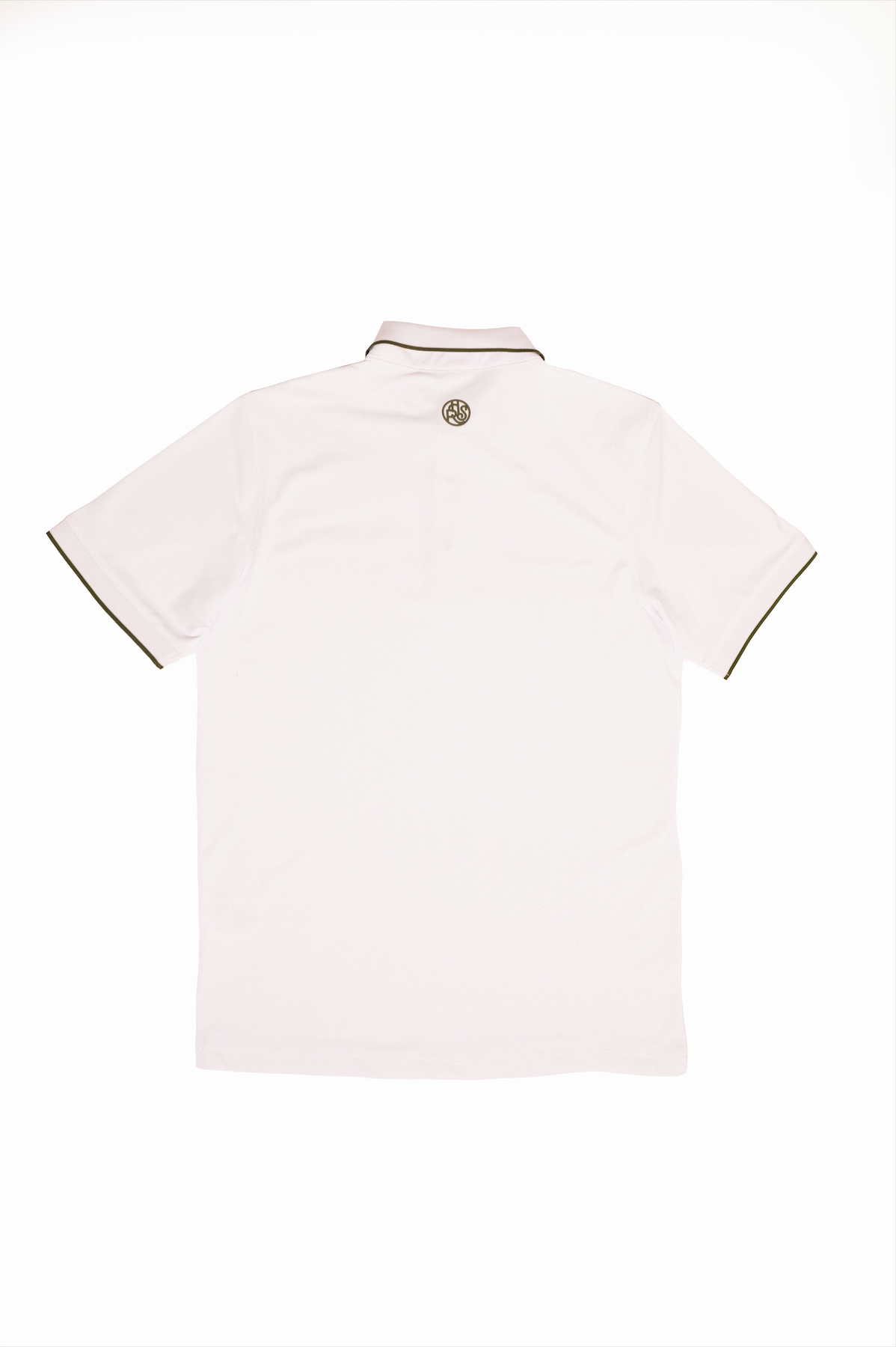 Premium R&M Men's Golf Polo Shirt - Breathable White Performance Polo for Golf & Casual Wear - Ideal for Golf Tournaments, Office & Outdoor Activities
