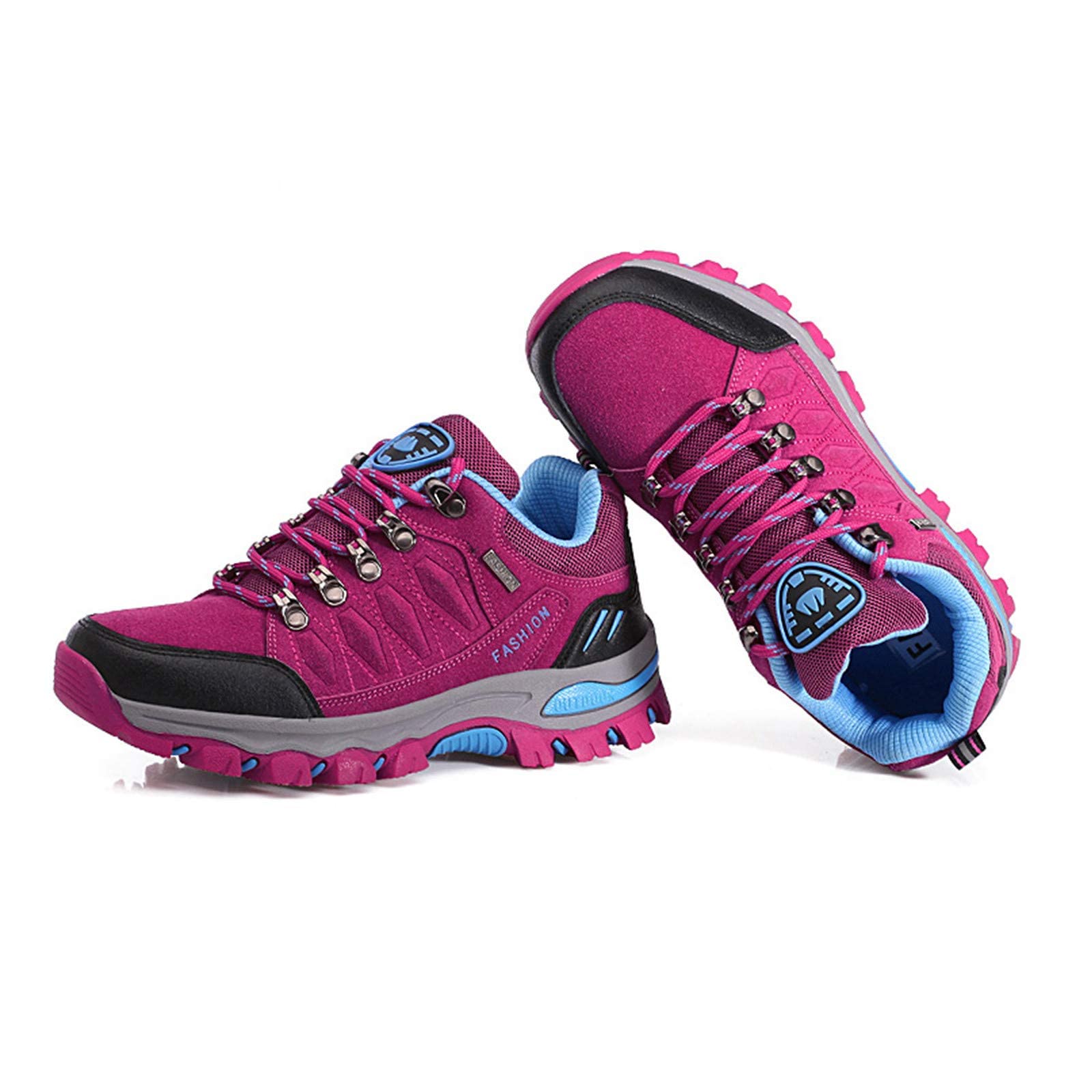 BORAMAX Women's Waterproof Hiking Sneakers - Lightweight Outdoor Climbing & Trekking Shoes for Trail Running & Adventure - Perfect for Hiking, Camping, and Mountain Climbing