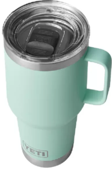 YETI Rambler 30 oz Stainless Steel Vacuum Insulated Travel Mug - Keeps Drinks Hot/Cold for Hours - Perfect for Commuting, Camping & Outdoor Adventures