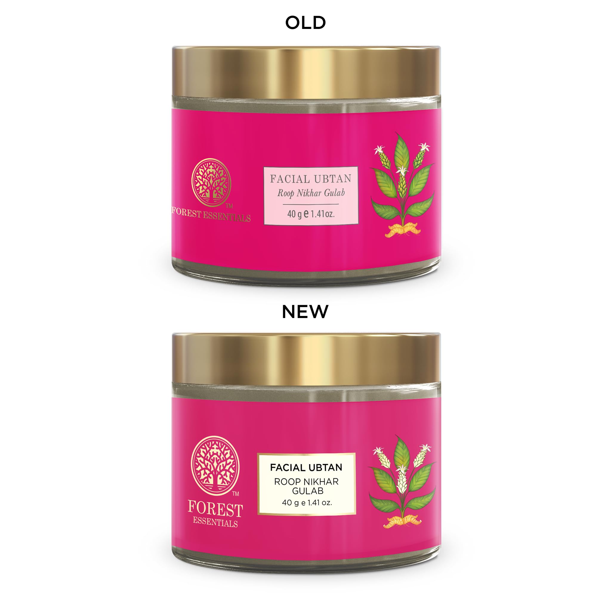 Forest Essentials Roop Nikhar & Gulab Ubtan Ayurvedic Face Mask for Dry Skin - Gentle Exfoliating Face Pack with Rose & Pistachio for Smooth, Radiant & Brighter Complexion | 1 Count | Perfect for Daily Skincare Routine & Spa Day at Home