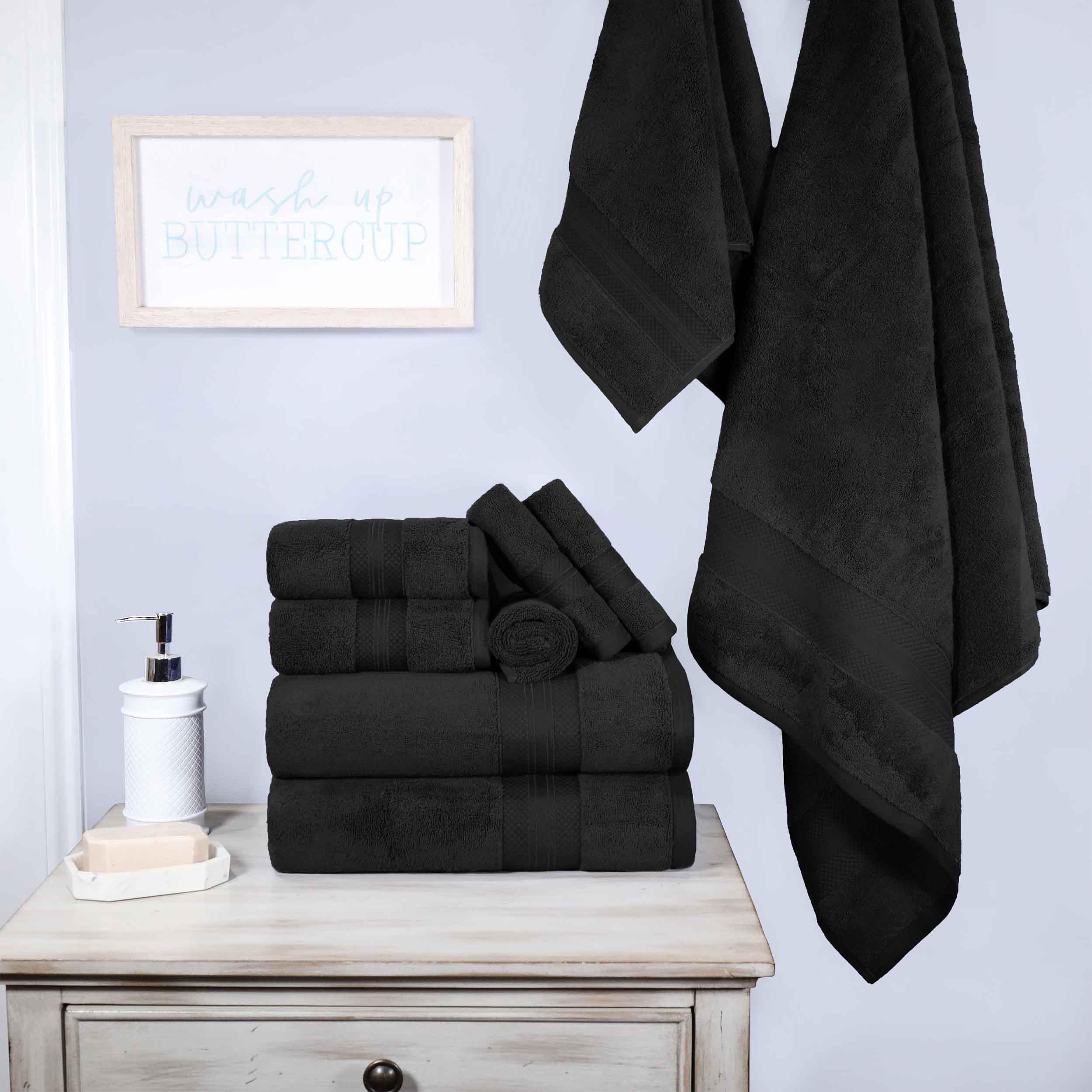Premium 9-Piece Turkish Cotton Towel Set - Ultra Soft, Highly Absorbent Bath & Beach Towels for Spa, Pool, Gym & Luxury Home Use
