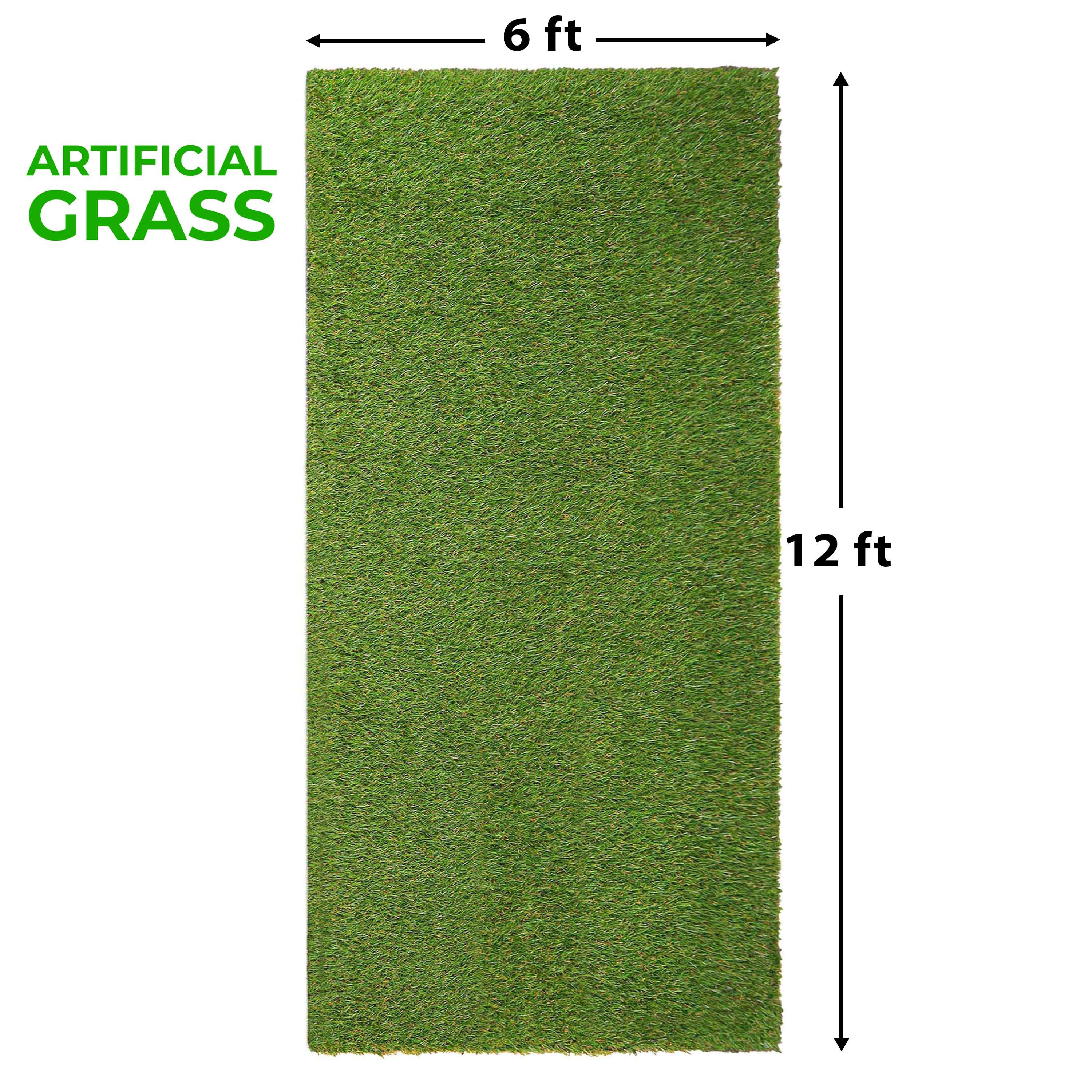 Premium Artificial Grass Rug - Indoor/Outdoor Synthetic Turf Carpet for Patio, Balcony, Playroom & Home Decor - Eco-Friendly & Low Maintenance