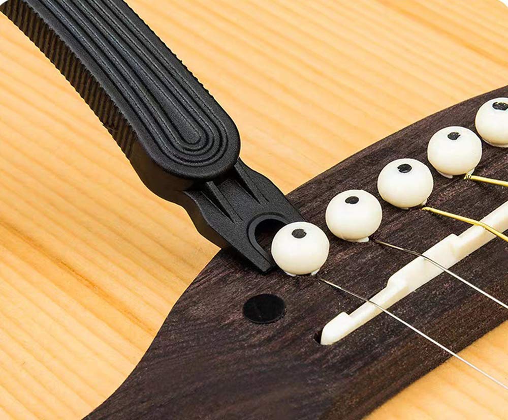 3-in-1 Guitar Tool Set - String Winder, Cutter & Bridge Pin Puller for Easy Guitar Repair & Restringing | Perfect for Acoustic & Electric Guitar Maintenance