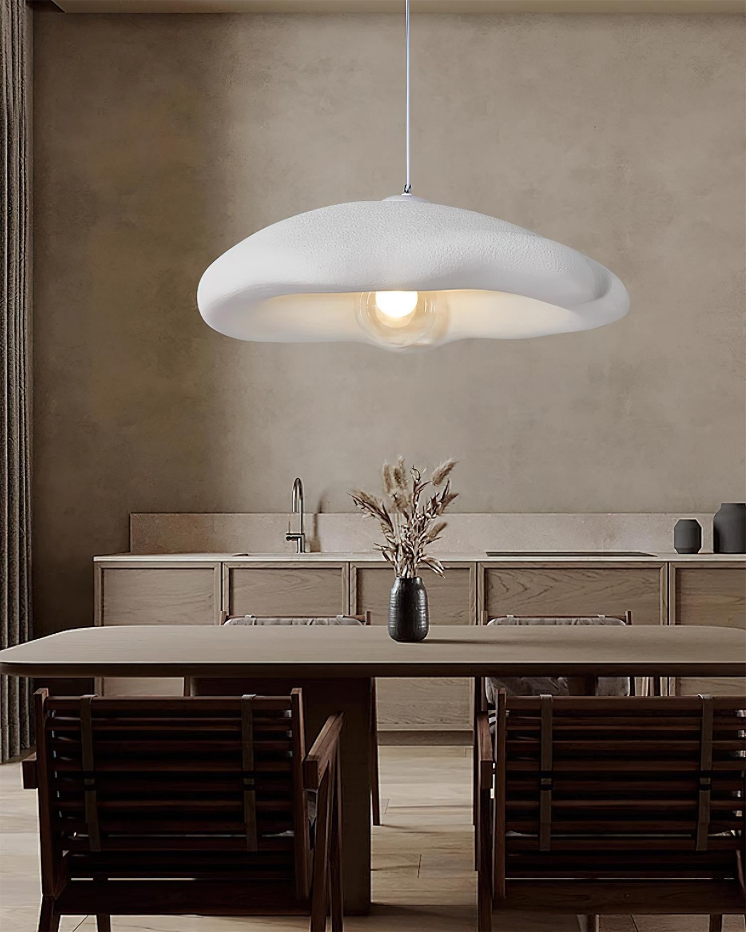 Stylish Monk Pendant Lamp - Modern Hanging Light Fixture for Living Room, Bedroom & Dining Room | Perfect for Home Decor & Interior Design