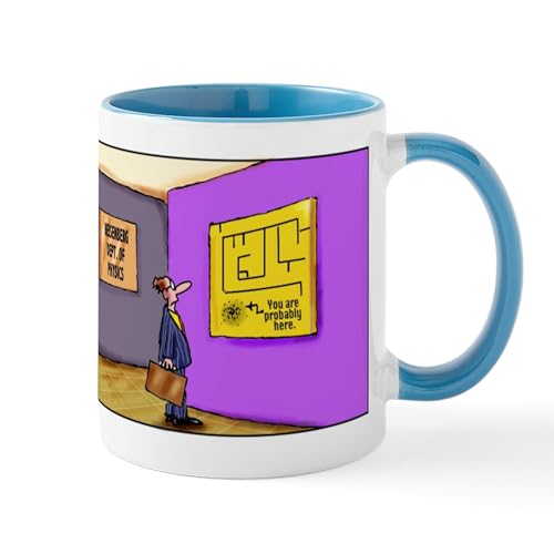 White/Blue Inside - Heisenberg Department Of Physics Mug