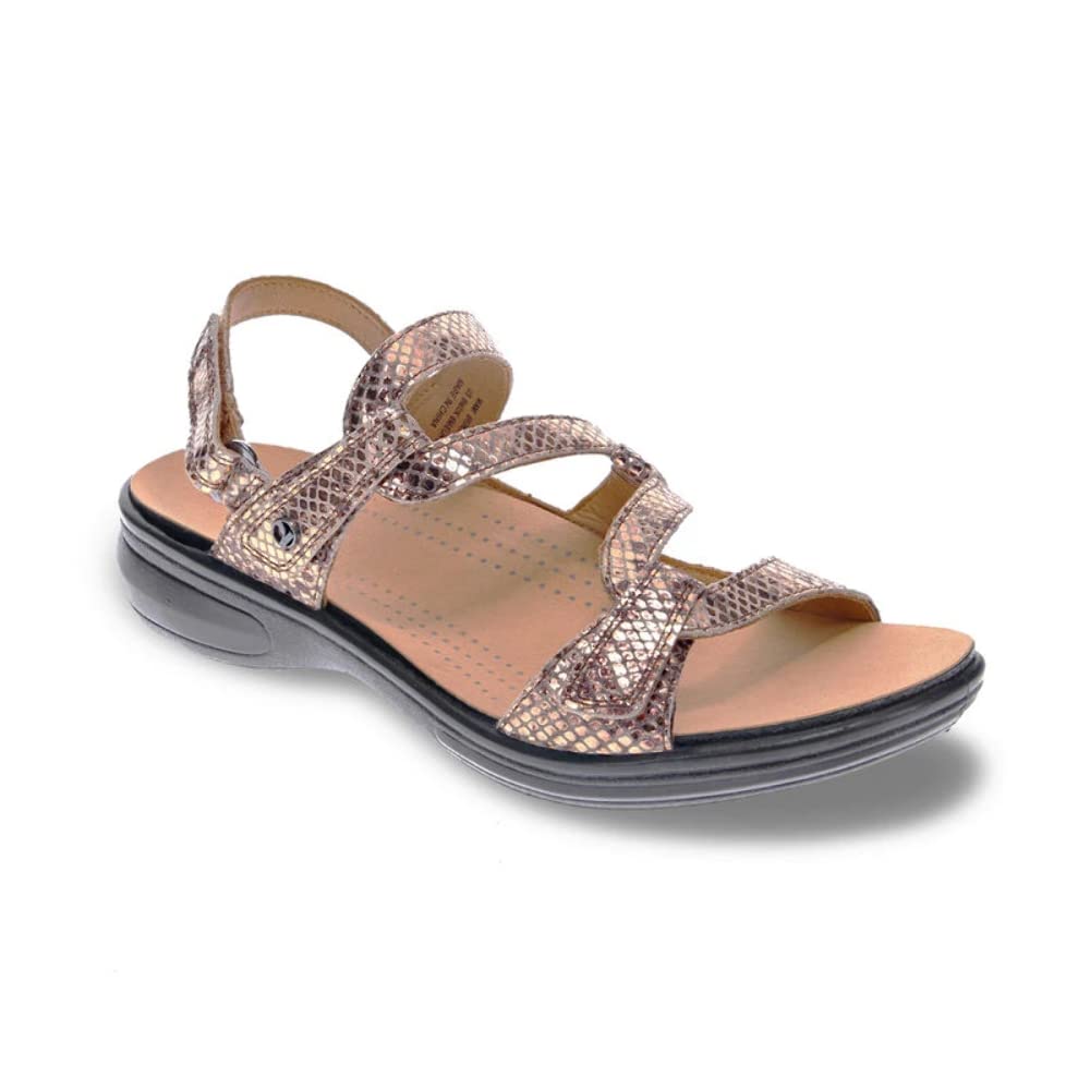 Revere Women's Miami Leather Sandals - Comfortable & Stylish Summer Sandals for Women - Perfect for Beach, Vacation & Casual Outings