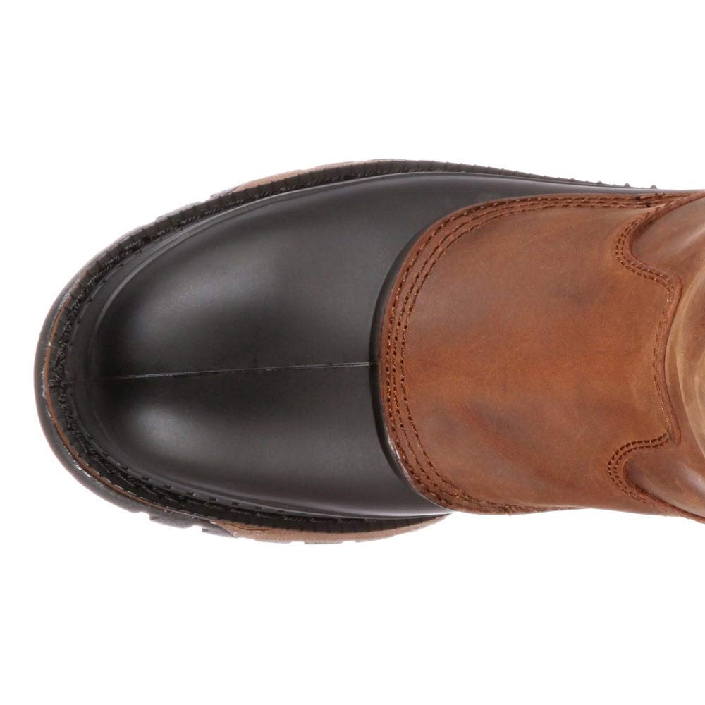 Georgia Boot Men's M Georgia Muddog Waterproof Work Boots - Steel Toe, Slip Resistant for Construction, Farming & Outdoor Work