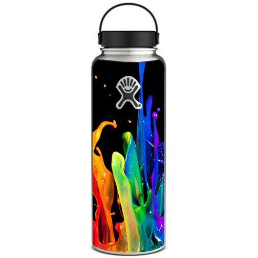 3D Printed Hydro Flask 40oz Wide Mouth Water Bottle - Insulated Stainless Steel Vacuum Flask for Hiking, Gym & Outdoor Activities