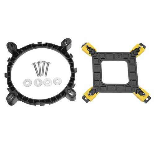 High Performance CPU Cooler Fan with Universal Bracket - Compatible with Intel LGA 1150/1151/1155/1156/1366 Sockets - Perfect for Gaming PCs, Workstations & Home Office Computers