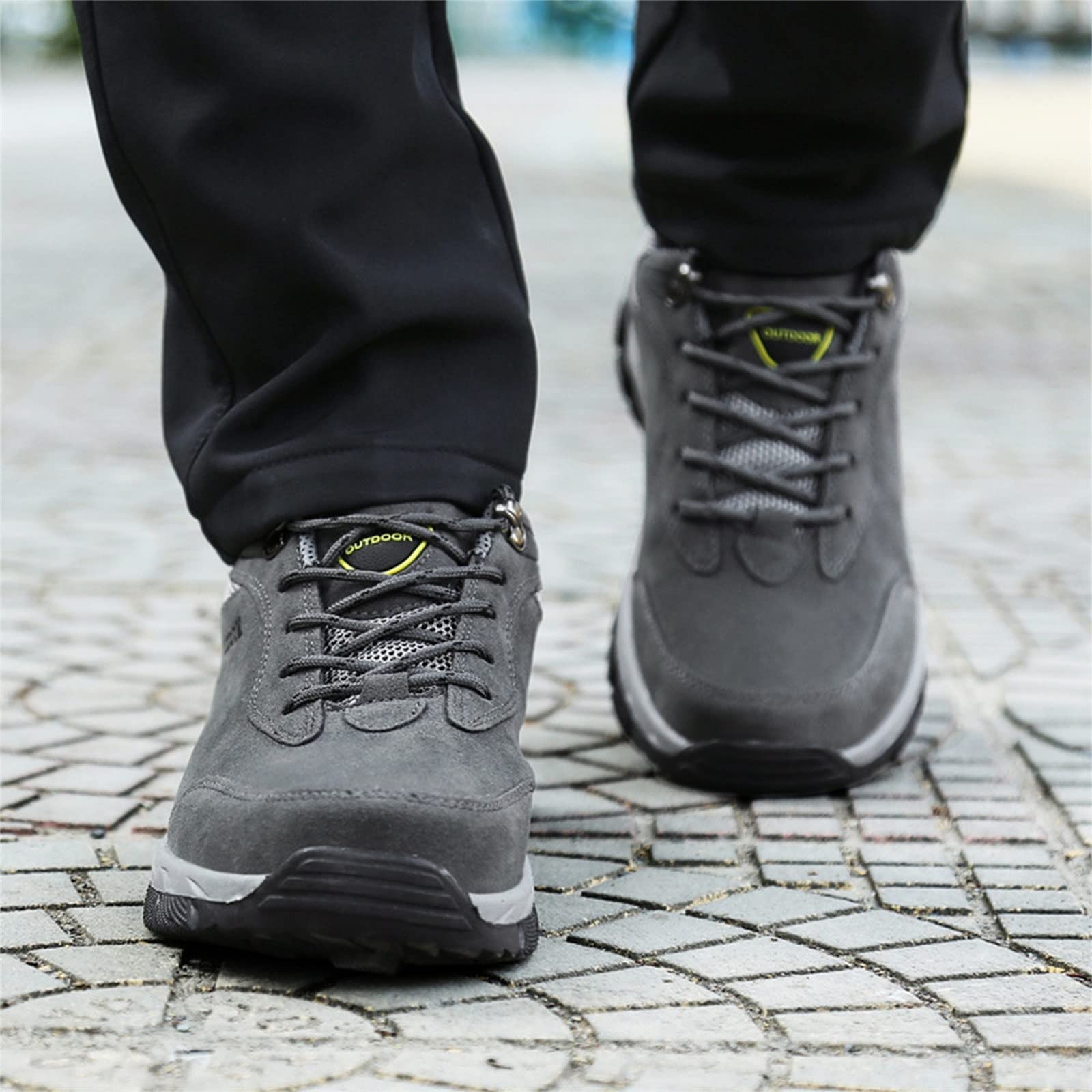 **Men's Waterproof Hiking Boots - Lightweight Non-Slip Trekking Shoes for Outdoor, Hunting & Winter Adventures | Comfortable Wide Fit for Hiking & Motorcycle Safety**    *(Perfect for mountain trails, camping, and rugged terrain – ideal for all-season outdoor activities!)*